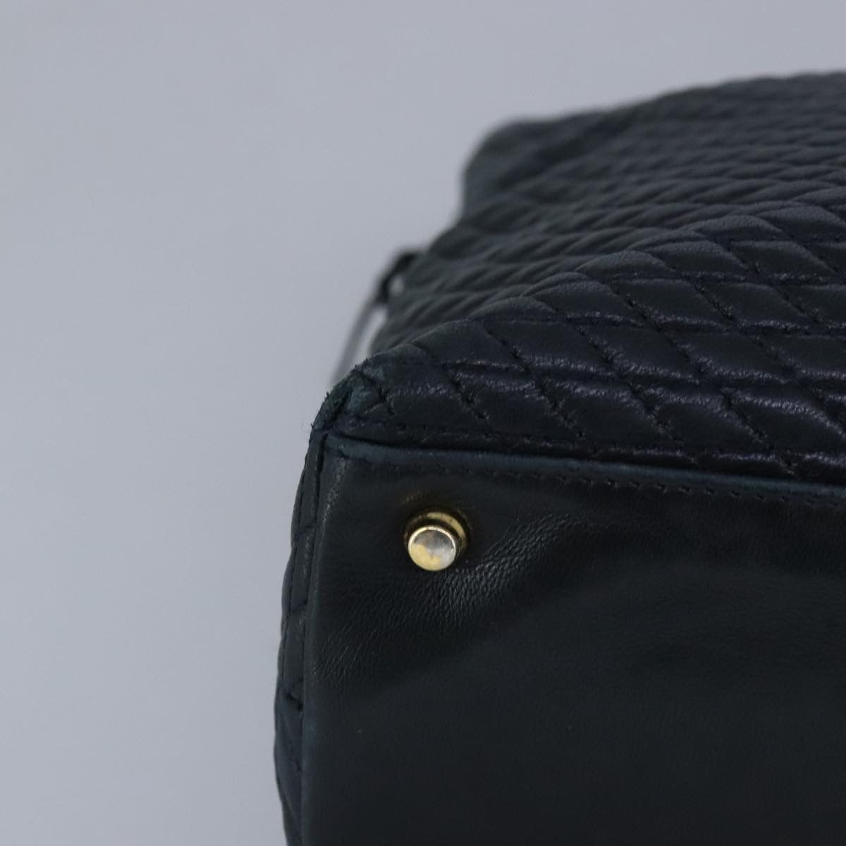 Bally Navy Leather Shoulder Bag (Pre-Owned) Size ONE SIZE - 7 Thumbnail