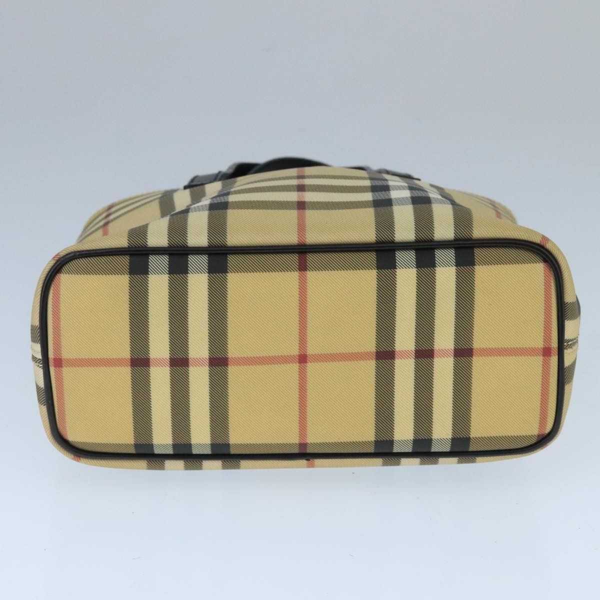 Burberry Nova Check Beige Canvas Handbag (Pre-Owned) Size ONE SIZE - 18 Thumbnail