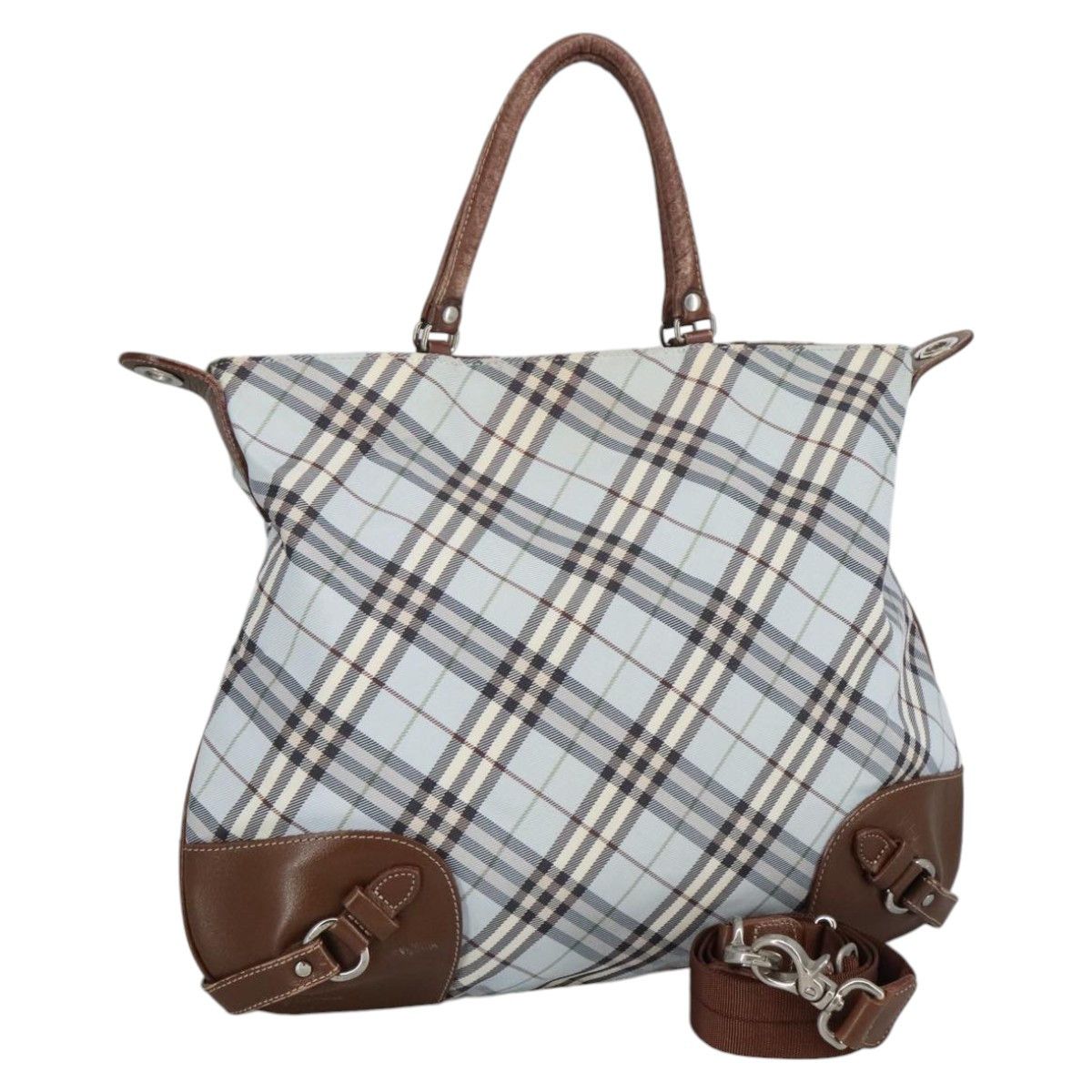Burberry Blue Label Blue Canvas Handbag (Pre-Owned) Size ONE SIZE - 15 Thumbnail