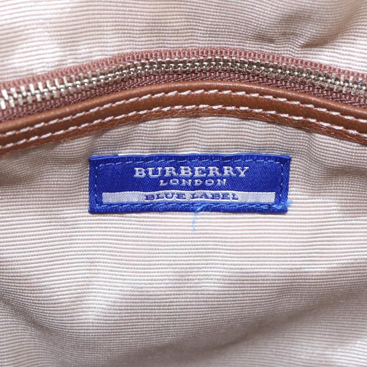 Burberry Blue Label Blue Canvas Handbag (Pre-Owned) Size ONE SIZE - 12 Thumbnail