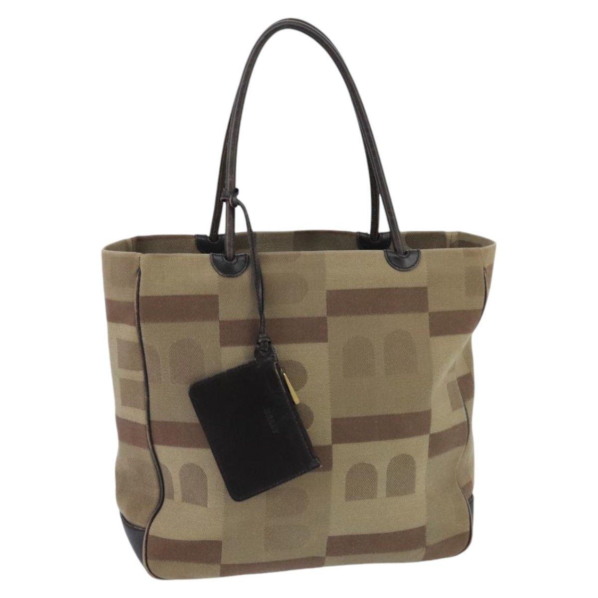 Bally Beige Canvas Tote Bag (Pre-Owned) Size ONE SIZE - 15 Thumbnail