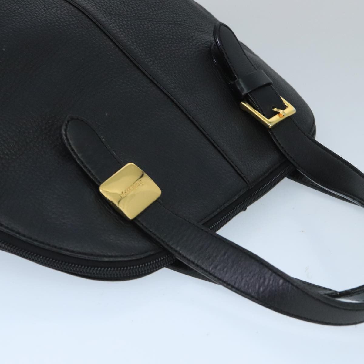 Burberry Nova Check Black Leather Handbag (Pre-Owned) Size ONE SIZE - 15 Thumbnail