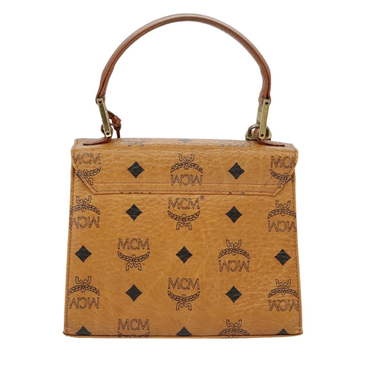 MCM Visetos Brown Canvas Handbag (Pre-Owned) Size ONE SIZE - 2 Thumbnail