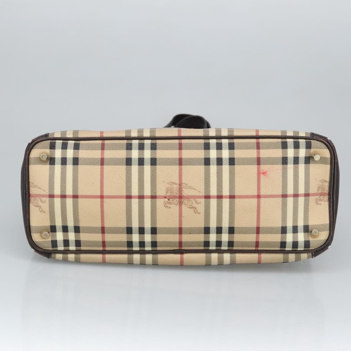 Burberry Nova Check Beige Canvas Shoulder Bag (Pre-Owned) Size ONE SIZE - 19 Thumbnail