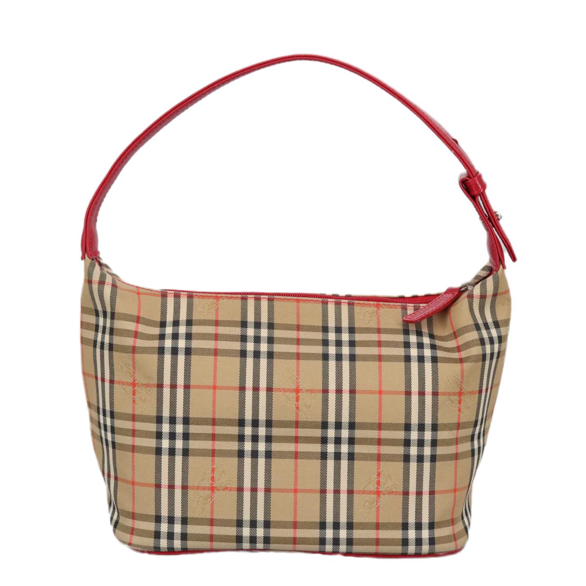 Burberry Nova Check Beige Canvas Handbag (Pre-Owned) Size ONE SIZE - 2 Thumbnail