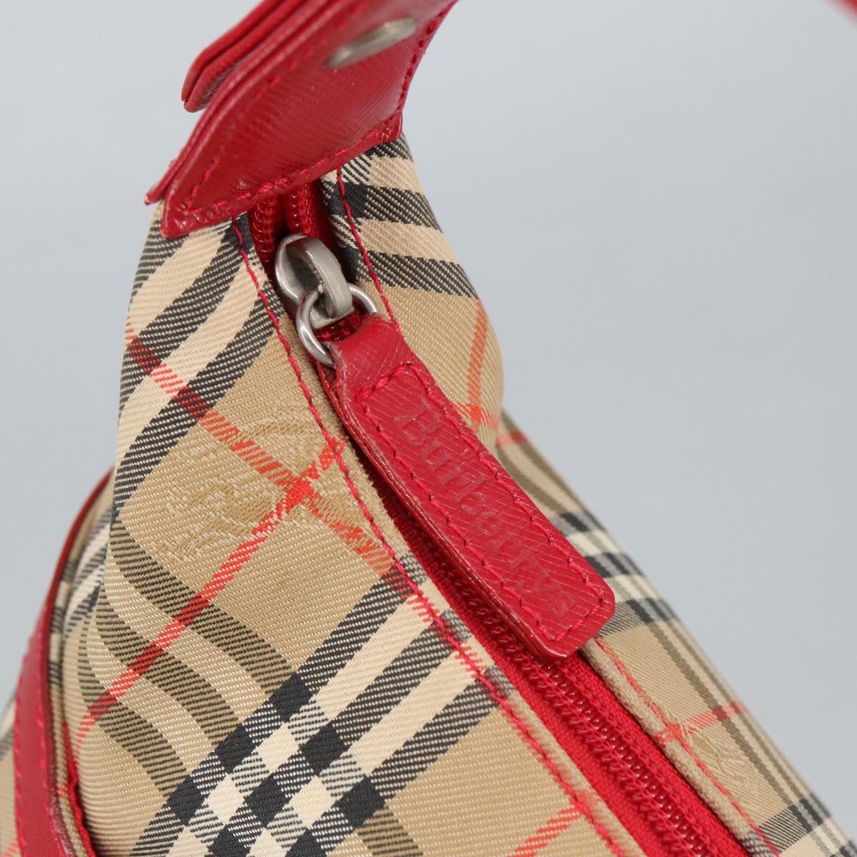 Burberry Nova Check Beige Canvas Handbag (Pre-Owned) Size ONE SIZE - 11 Thumbnail