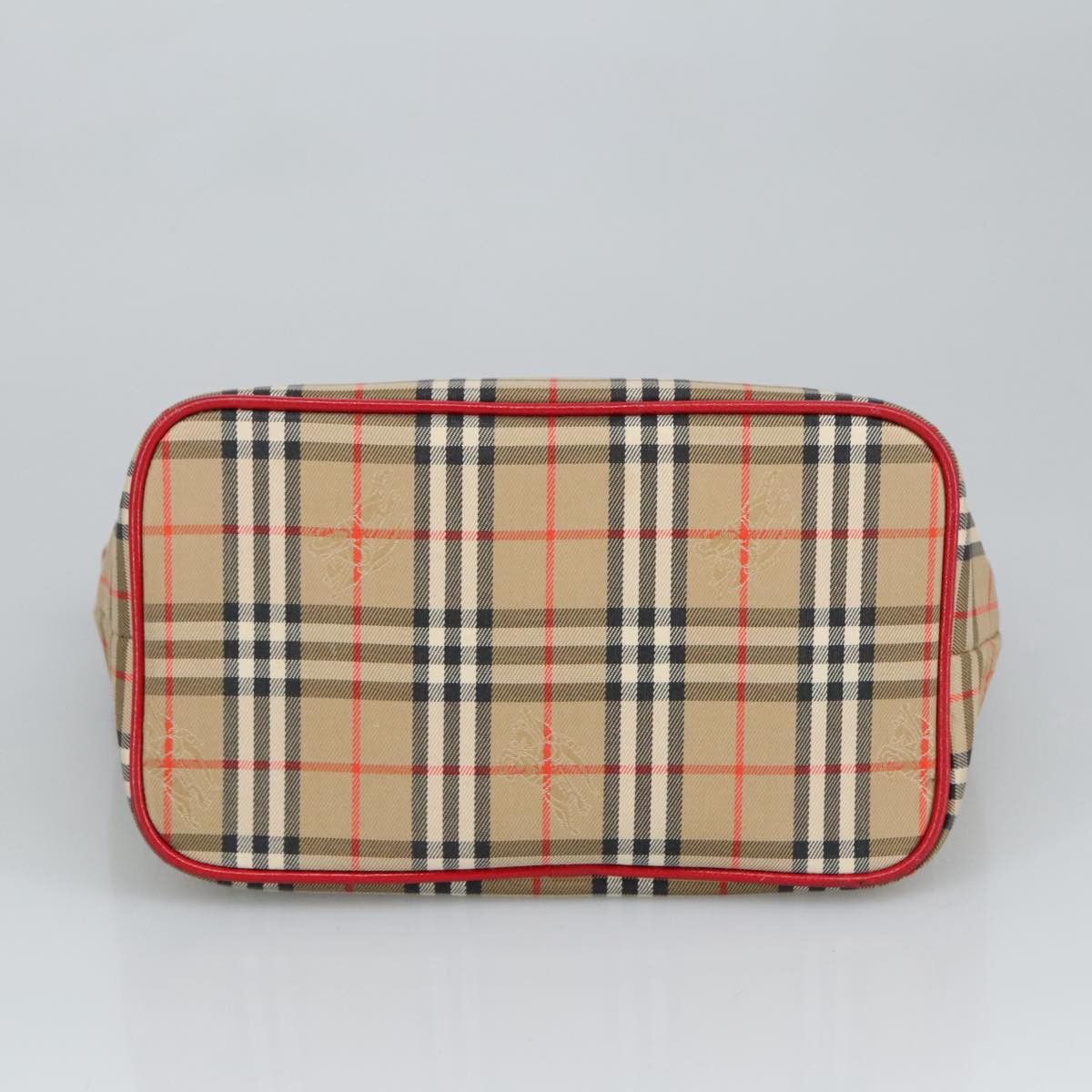 Burberry Nova Check Beige Canvas Handbag (Pre-Owned) Size ONE SIZE - 18 Thumbnail