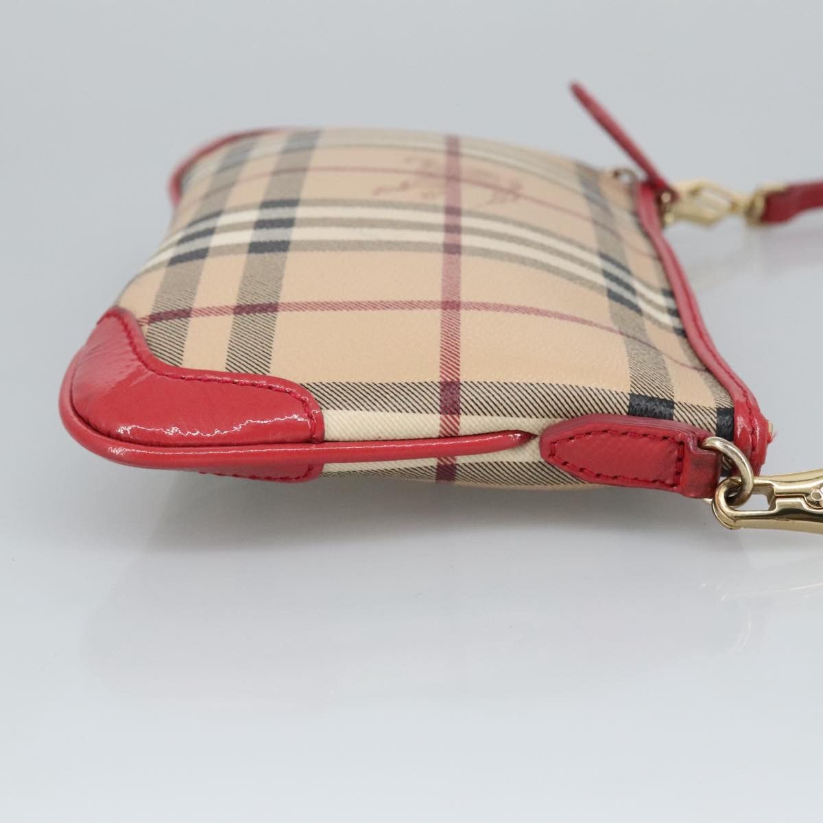 Burberry Nova Check Beige Canvas Shoulder Bag (Pre-Owned) Size ONE SIZE - 3 Thumbnail