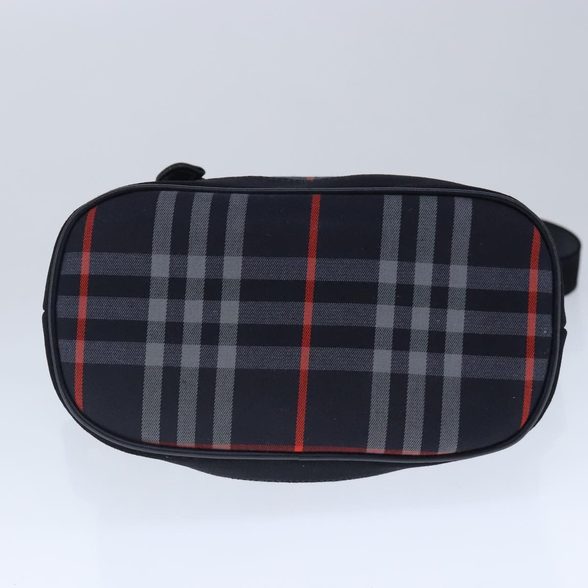 Burberry Nova Check Navy Canvas Shoulder Bag (Pre-Owned) Size ONE SIZE - 16 Thumbnail