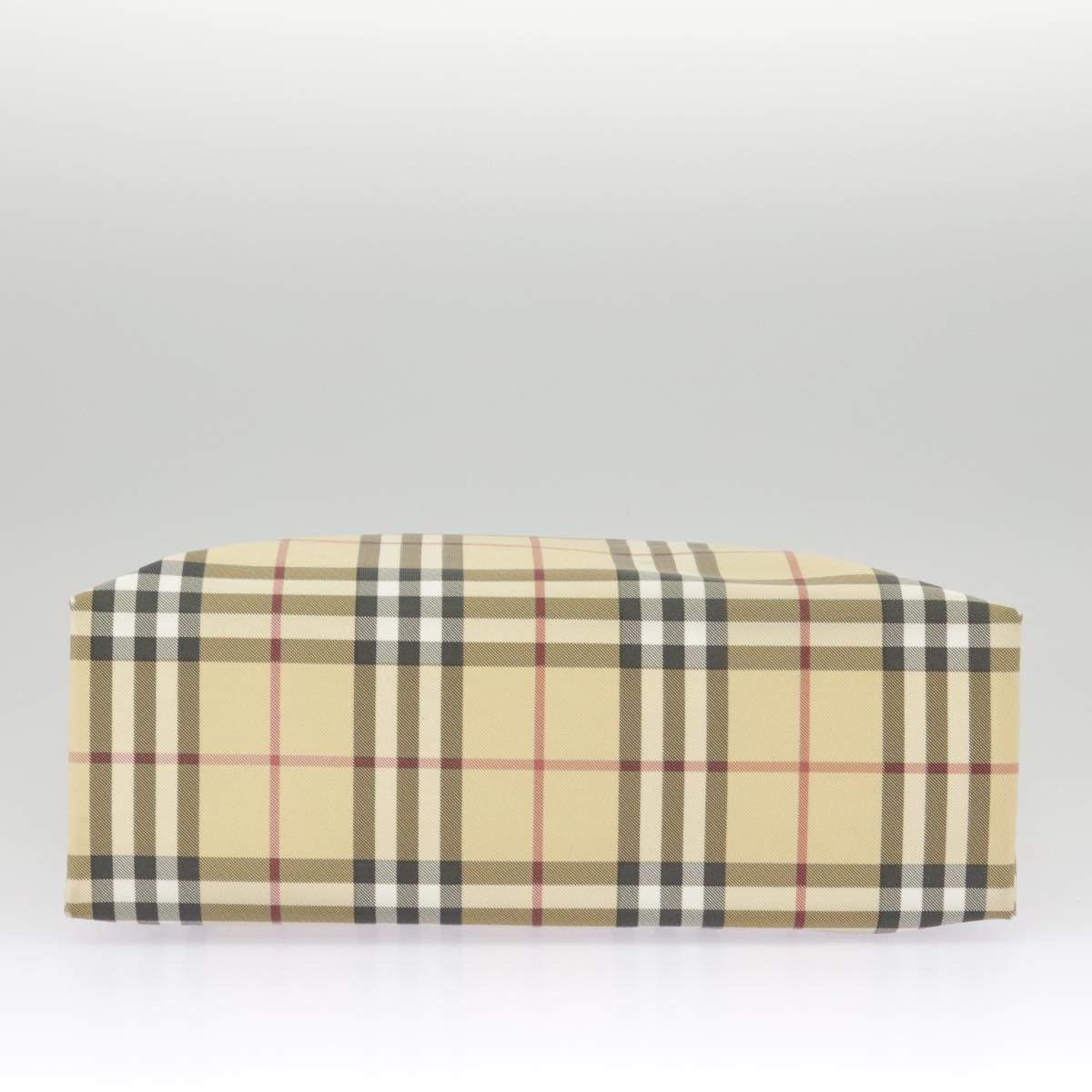 Burberry Nova Check Beige Canvas Tote Bag (Pre-Owned) Size ONE SIZE - 17 Thumbnail