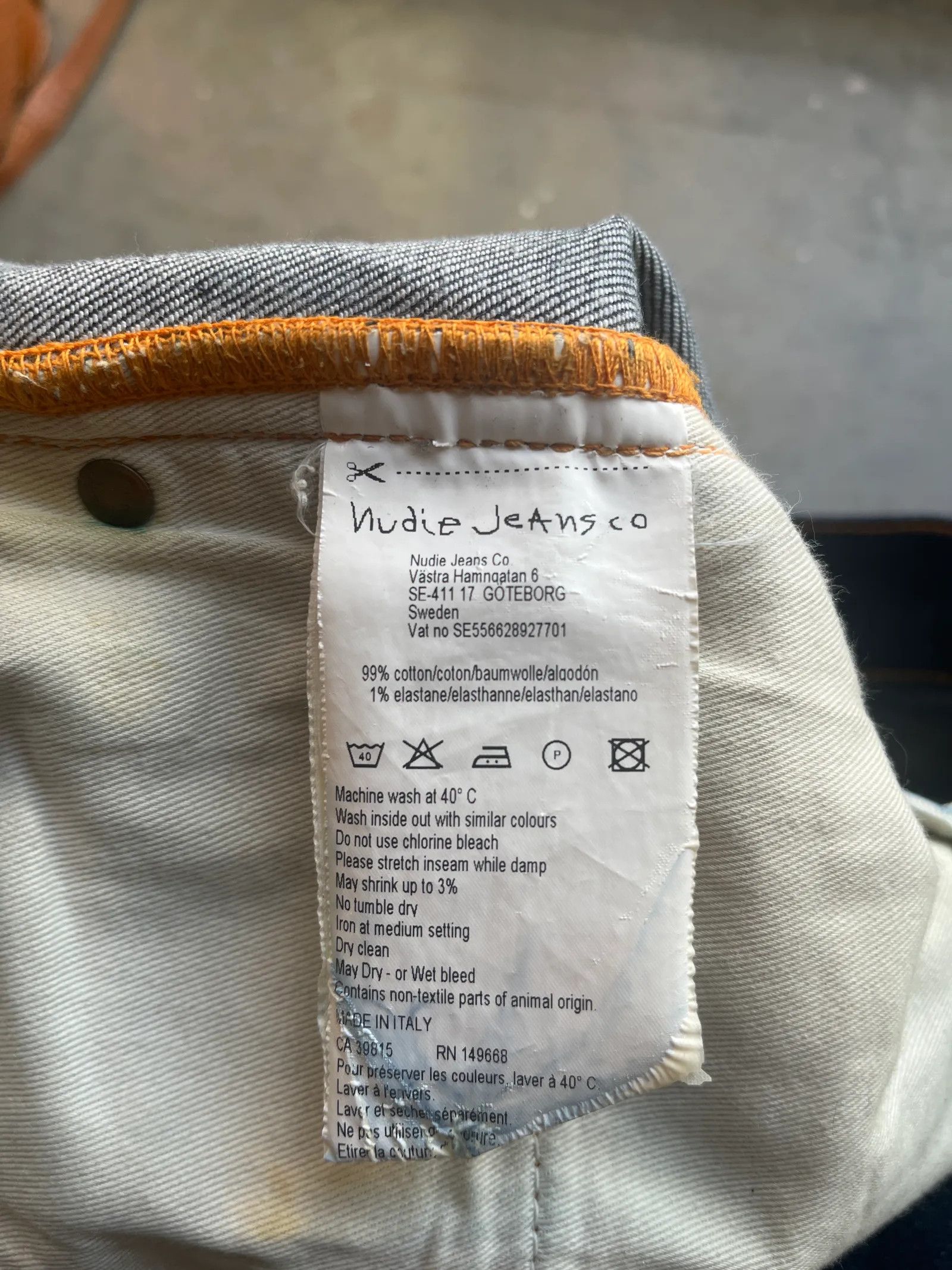 Nudie Jeans Nudie Brute Knut Jeans Size 30" / US 8 / IT 44 - 3 Thumbnail