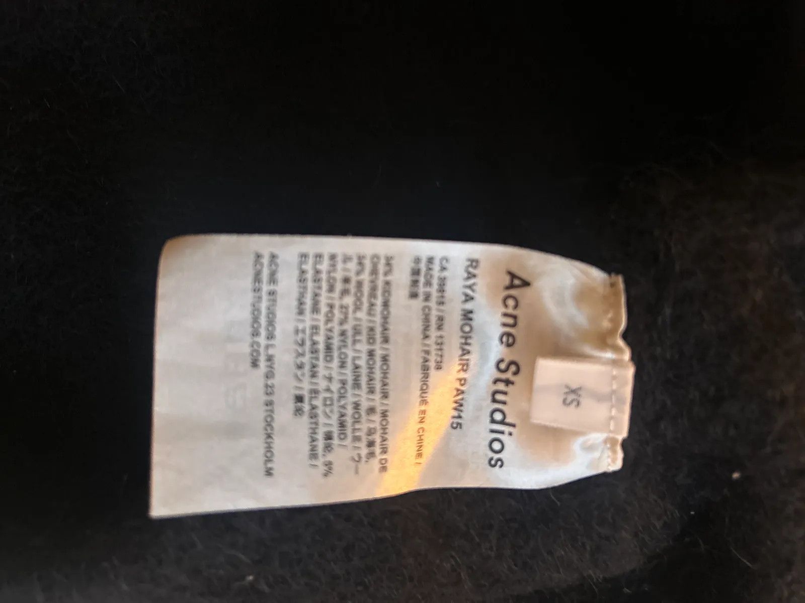 Acne Studios Acne Studios Raya Mohair Cardigan Size XS / US 0-2 / IT 36-38 - 3 Thumbnail
