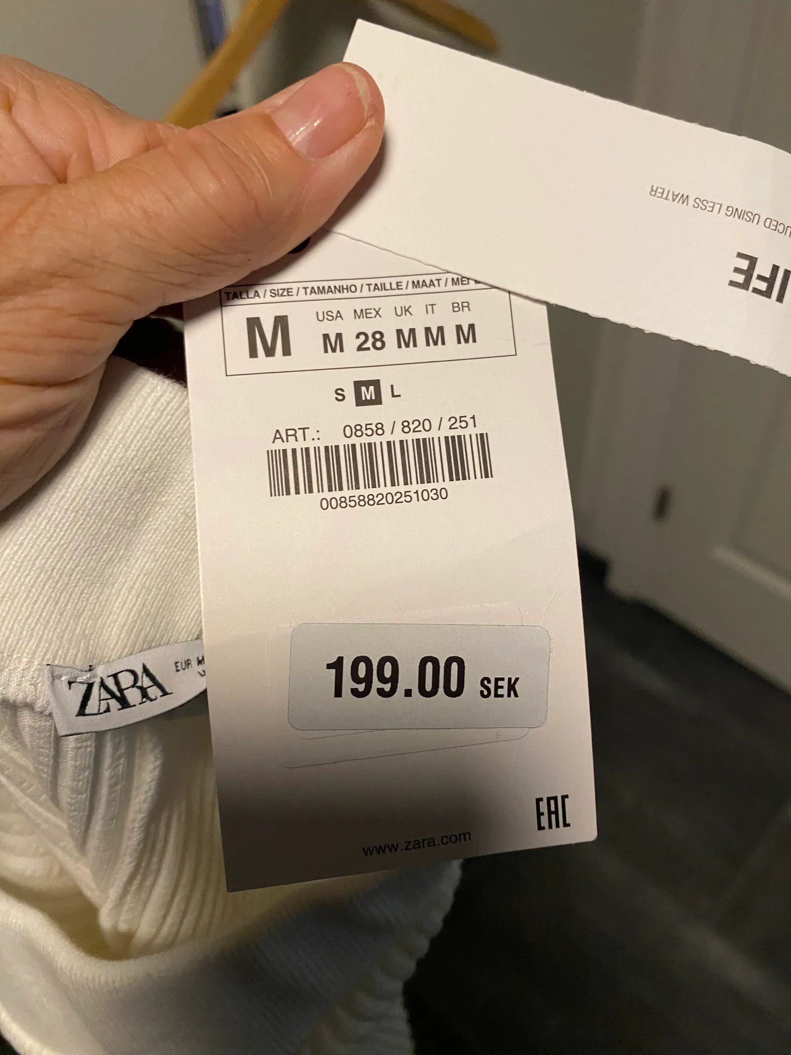 Zara Zara ribbad kjol Skirt Size 28" / US 6 / IT 42 - 3 Thumbnail
