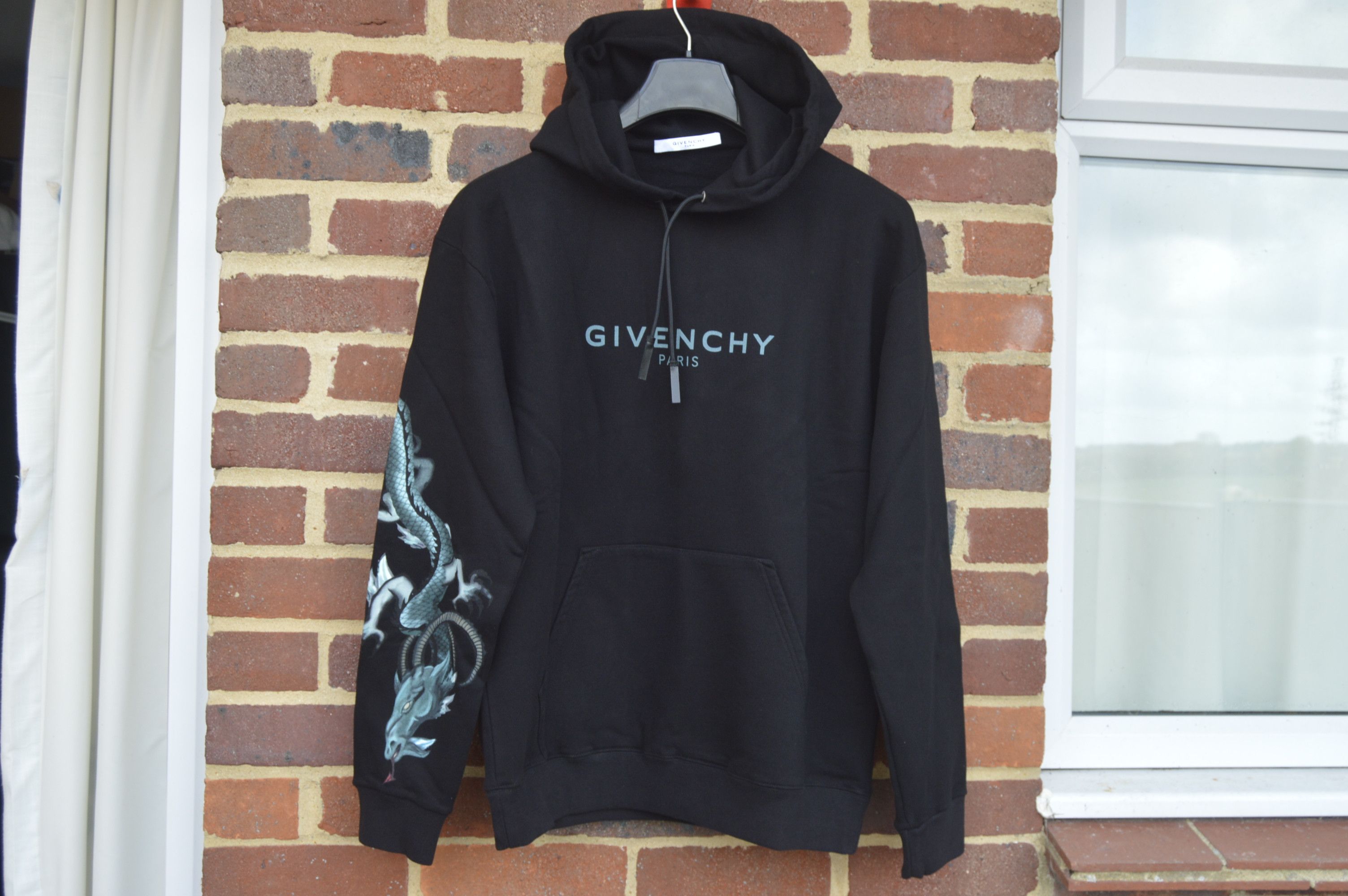 Givenchy black clearance dragon hoodie