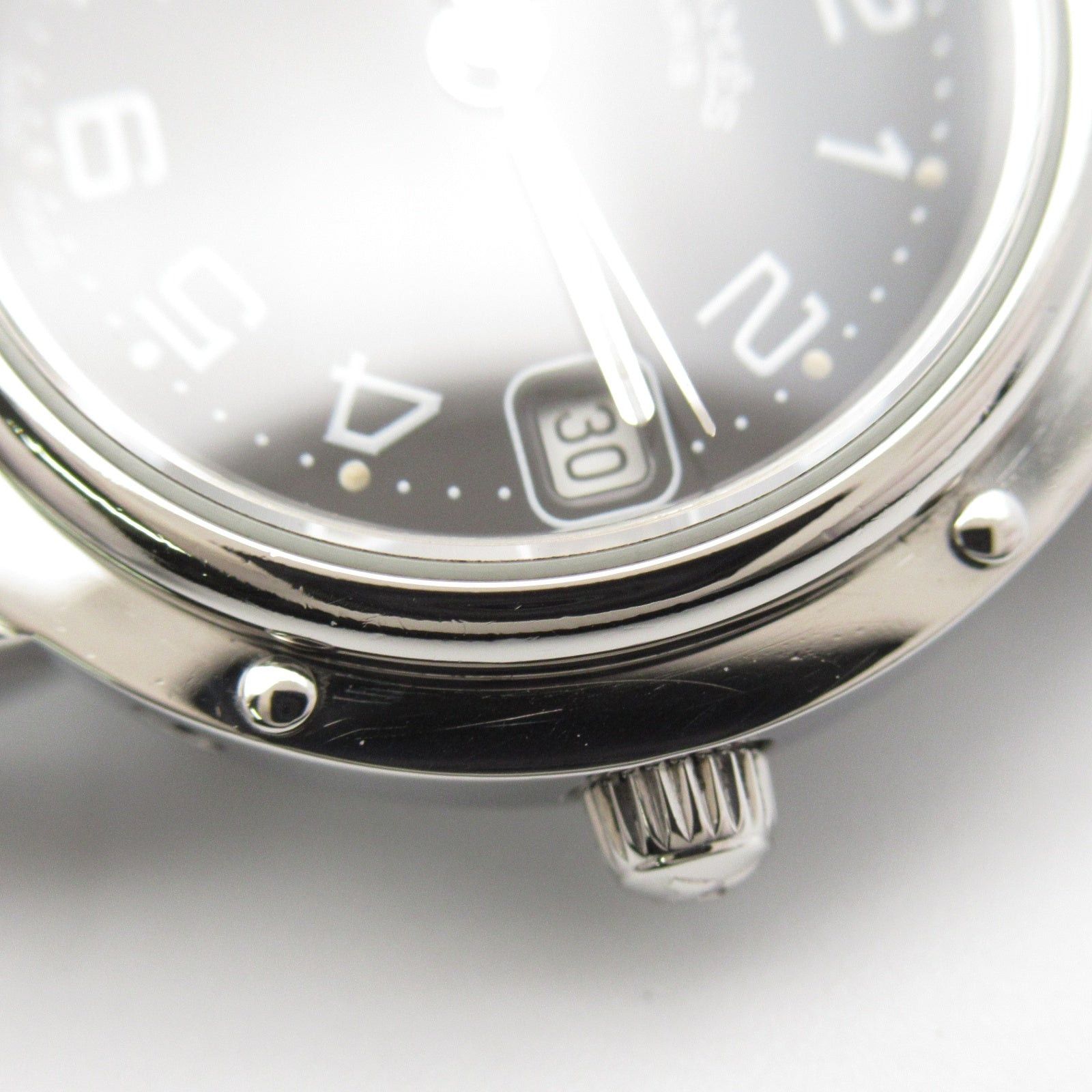 Hermes Hermes Clipper Women Watch Quartz Stainless Steel Black Size ONE SIZE - 13 Thumbnail