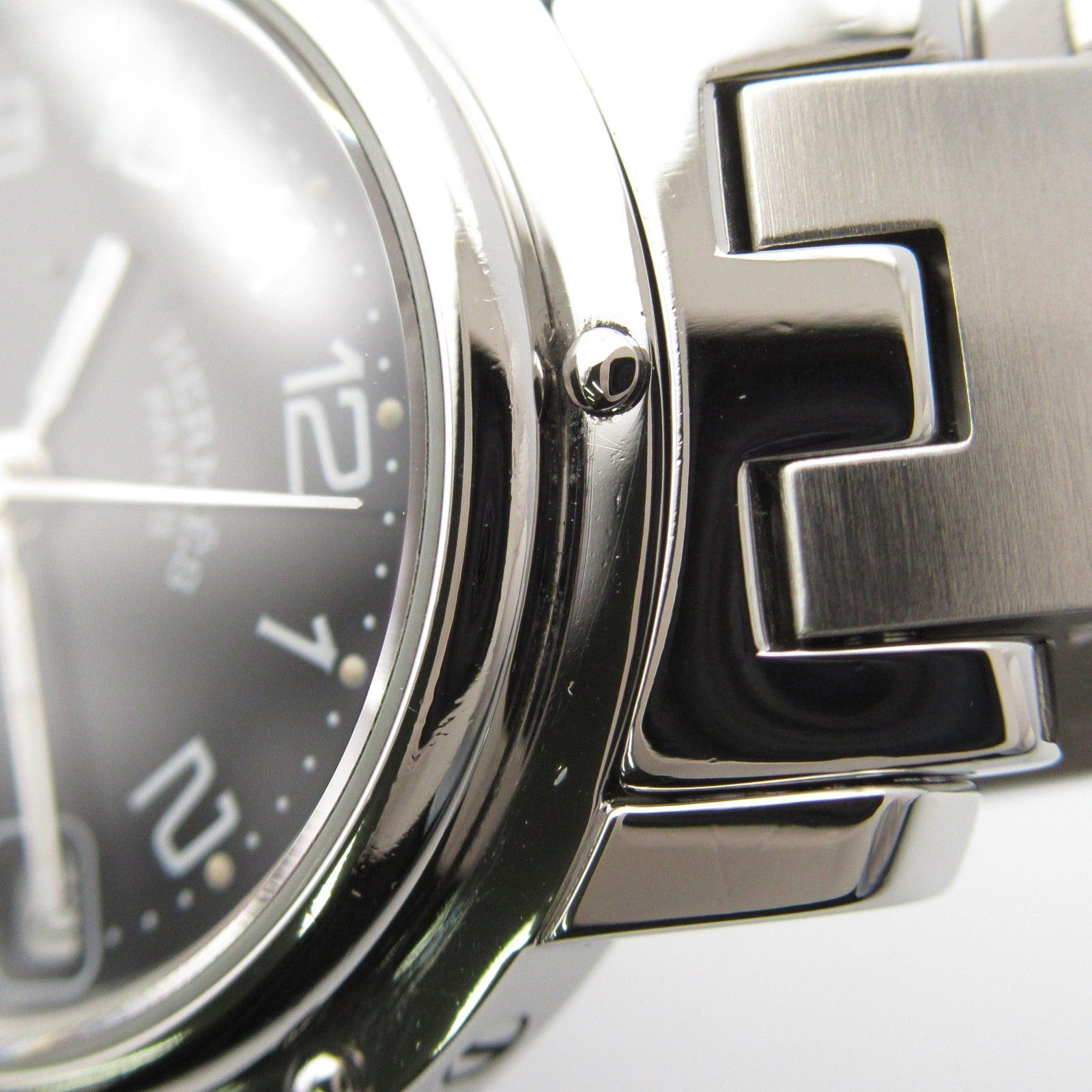 Hermes Hermes Clipper Women Watch Quartz Stainless Steel Black Size ONE SIZE - 12 Thumbnail