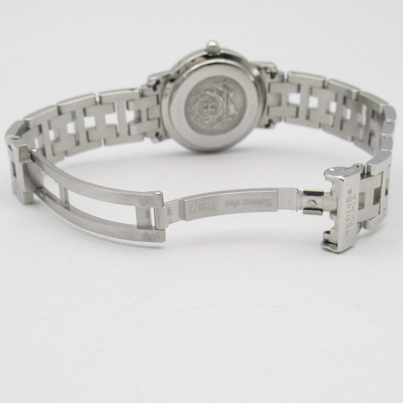 Hermes Hermes Clipper Women Watch Quartz Stainless Steel Black Size ONE SIZE - 5 Thumbnail