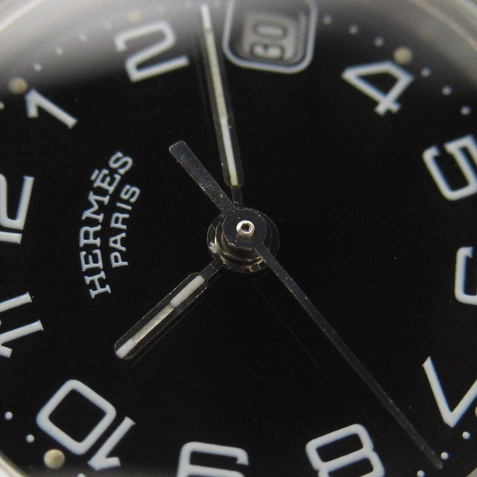 Hermes Hermes Clipper Women Watch Quartz Stainless Steel Black Size ONE SIZE - 10 Thumbnail