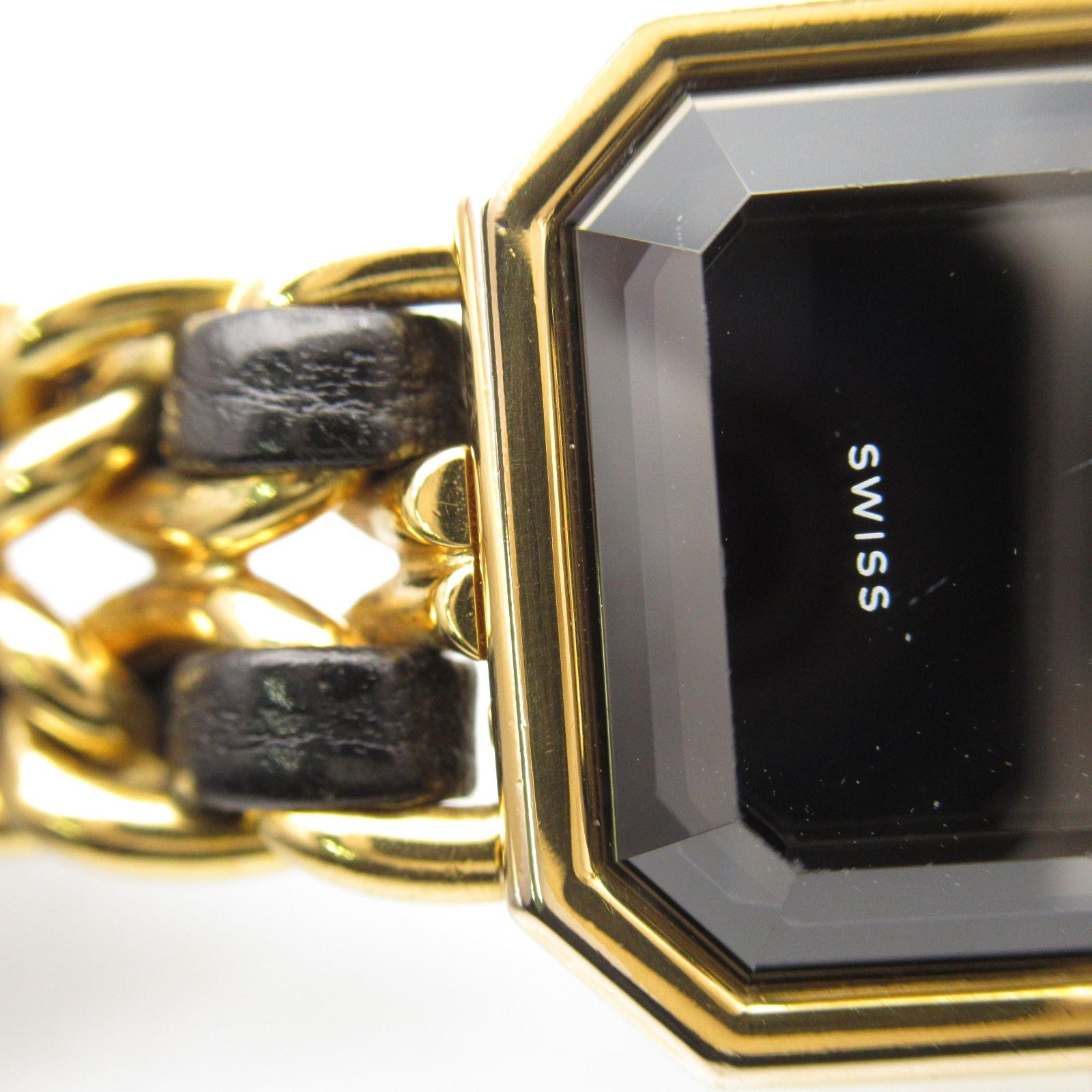 Chanel Chanel Premier M Women Watch Quartz Gp (Gold Plated) Leather Black Size ONE SIZE - 12 Thumbnail