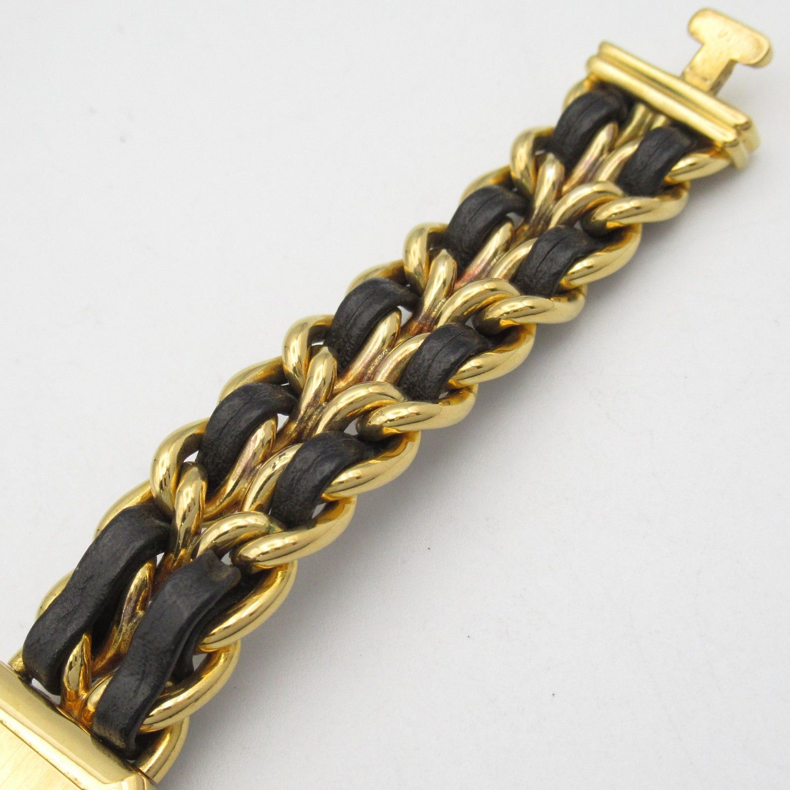 Chanel Chanel Premier M Women Watch Quartz Gp (Gold Plated) Leather Black Size ONE SIZE - 14 Thumbnail