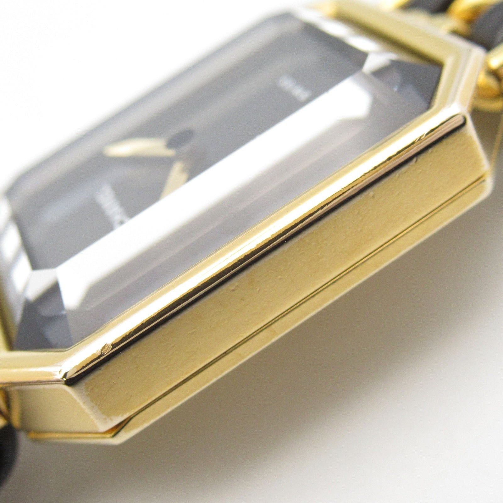 Chanel Chanel Premier M Women Watch Quartz Gp (Gold Plated) Leather Black Size ONE SIZE - 10 Thumbnail