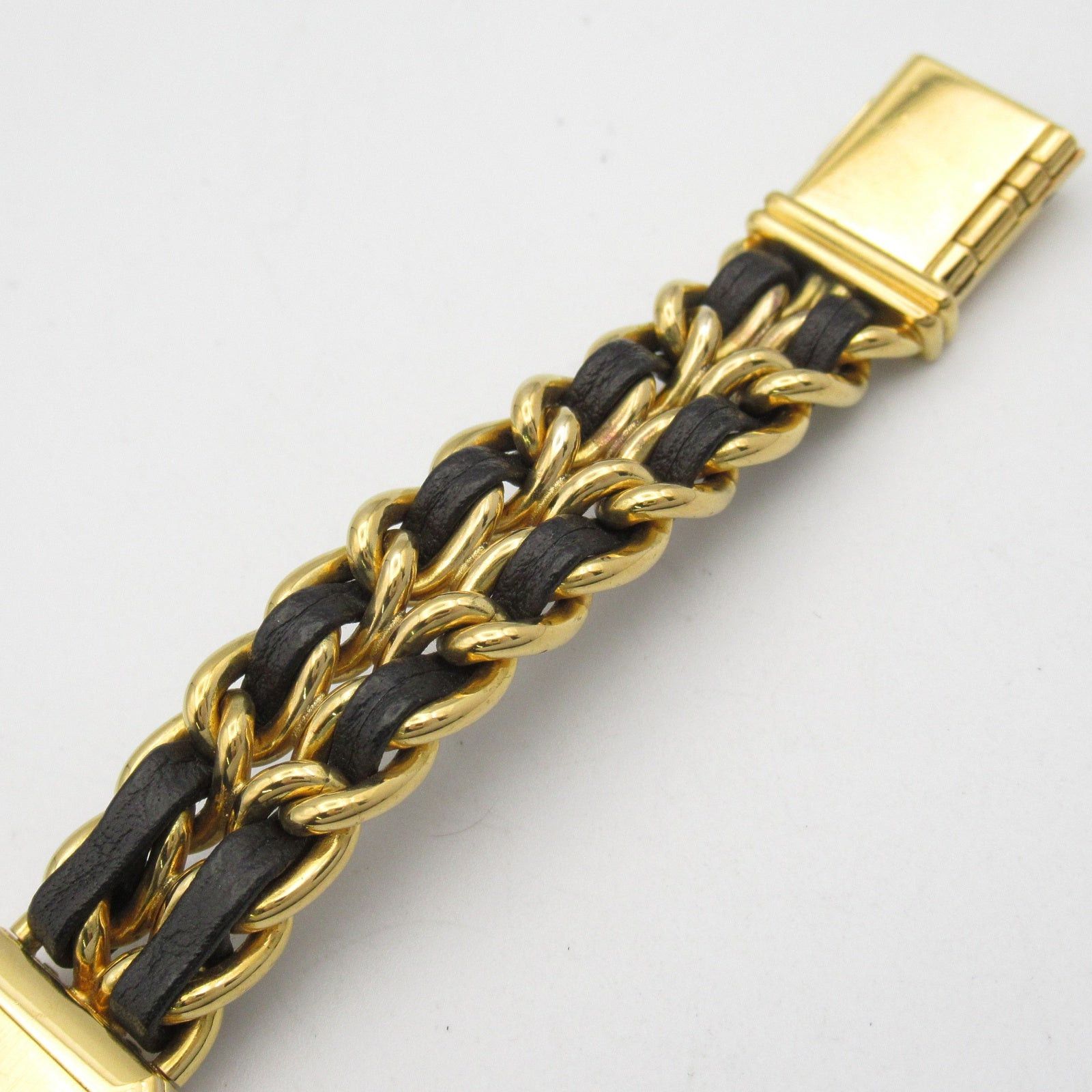 Chanel Chanel Premier M Women Watch Quartz Gp (Gold Plated) Leather Black Size ONE SIZE - 16 Thumbnail