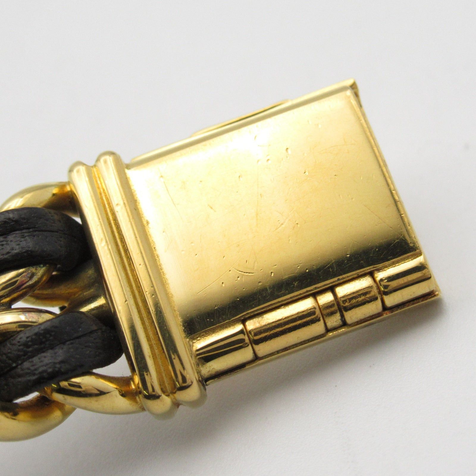 Chanel Chanel Premier M Women Watch Quartz Gp (Gold Plated) Leather Black Size ONE SIZE - 20 Thumbnail