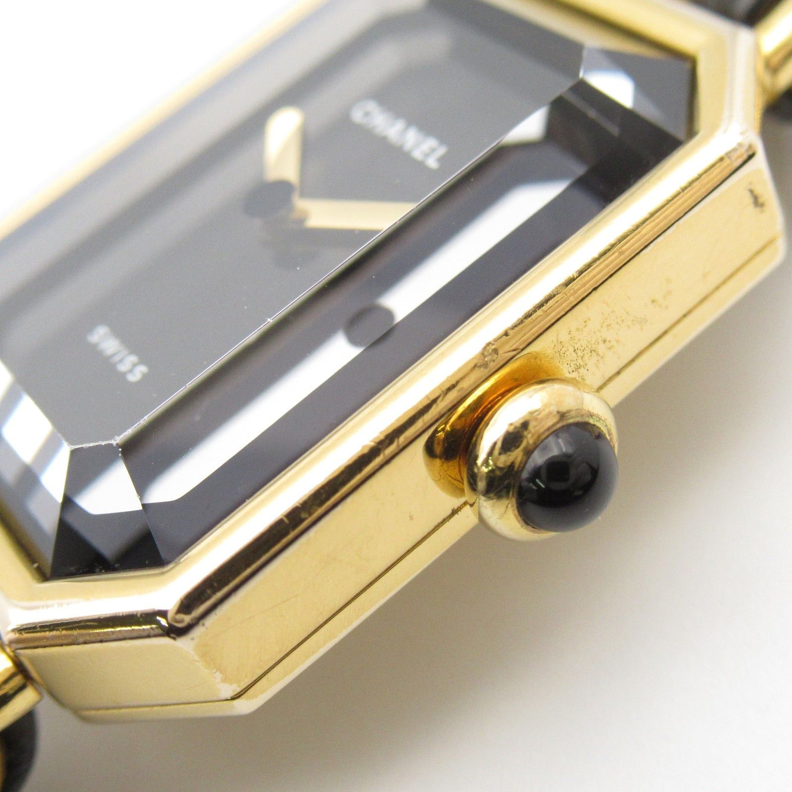 Chanel Chanel Premier M Women Watch Quartz Gp (Gold Plated) Leather Black Size ONE SIZE - 9 Thumbnail