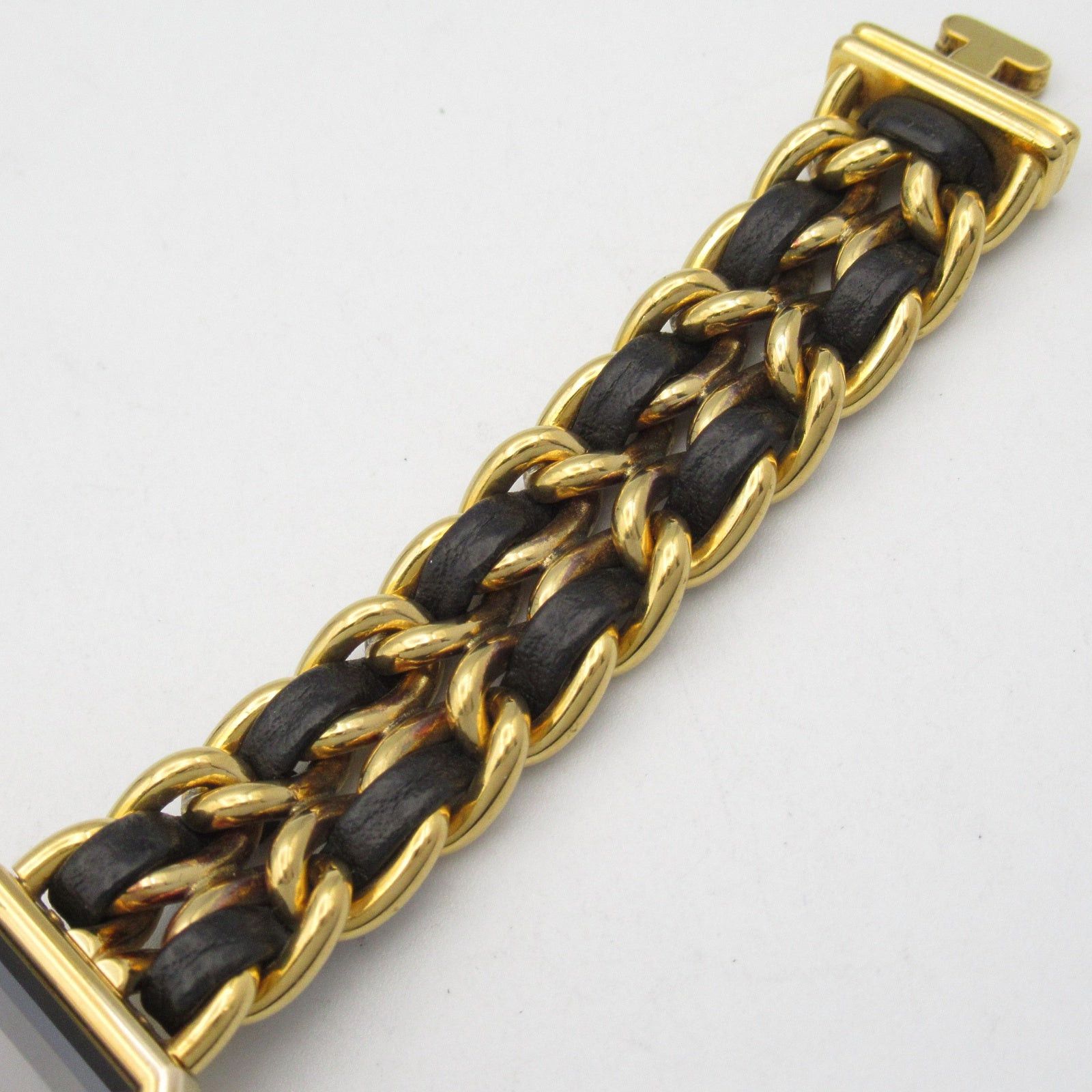 Chanel Chanel Premier M Women Watch Quartz Gp (Gold Plated) Leather Black Size ONE SIZE - 13 Thumbnail