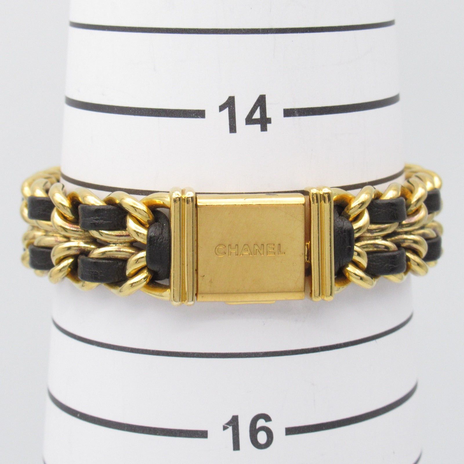 Chanel Chanel Premier M Women Watch Quartz Gp (Gold Plated) Leather Black Size ONE SIZE - 7 Thumbnail