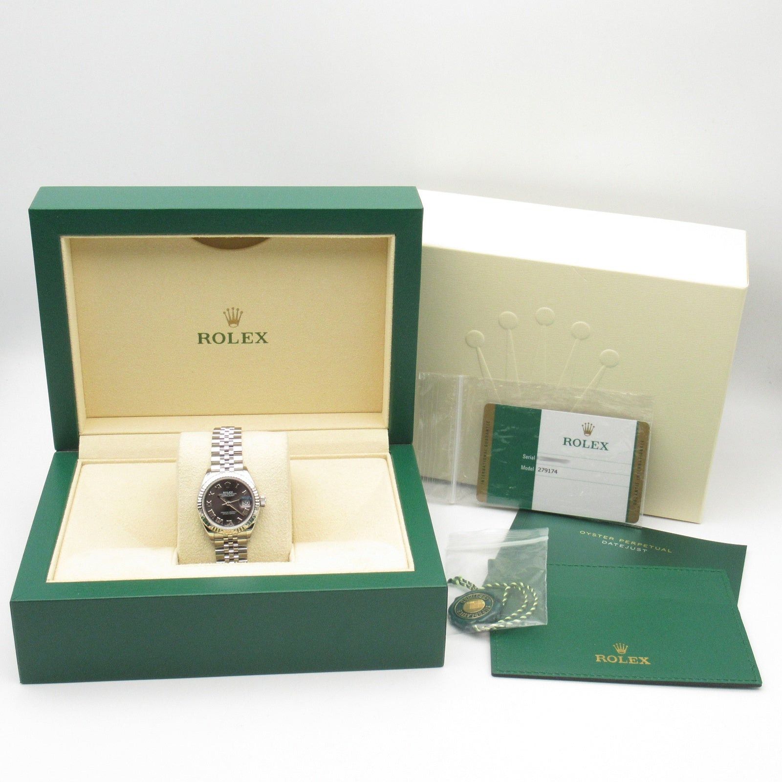 Rolex Rolex Datejust Random Number Women Watch Automatic Winding K18Wg (White Gold) Stainless Steel Gray Gl/Ro Size ONE SIZE - 11 Thumbnail
