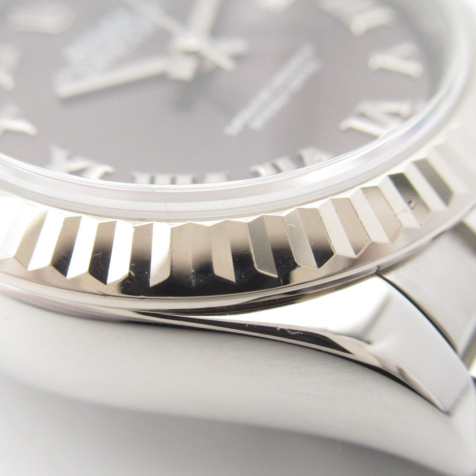 Rolex Rolex Datejust Random Number Women Watch Automatic Winding K18Wg (White Gold) Stainless Steel Gray Gl/Ro Size ONE SIZE - 14 Thumbnail