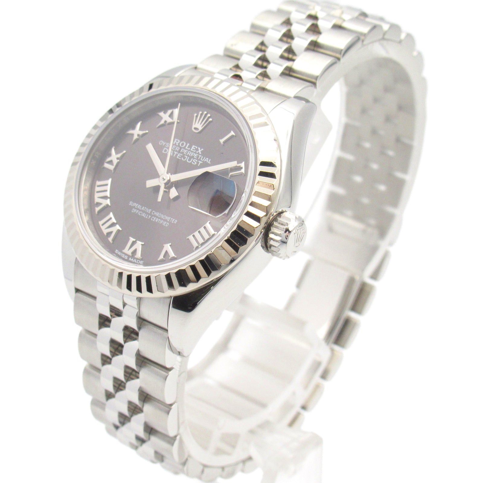 Rolex Rolex Datejust Random Number Women Watch Automatic Winding K18Wg (White Gold) Stainless Steel Gray Gl/Ro Size ONE SIZE - 2 Thumbnail
