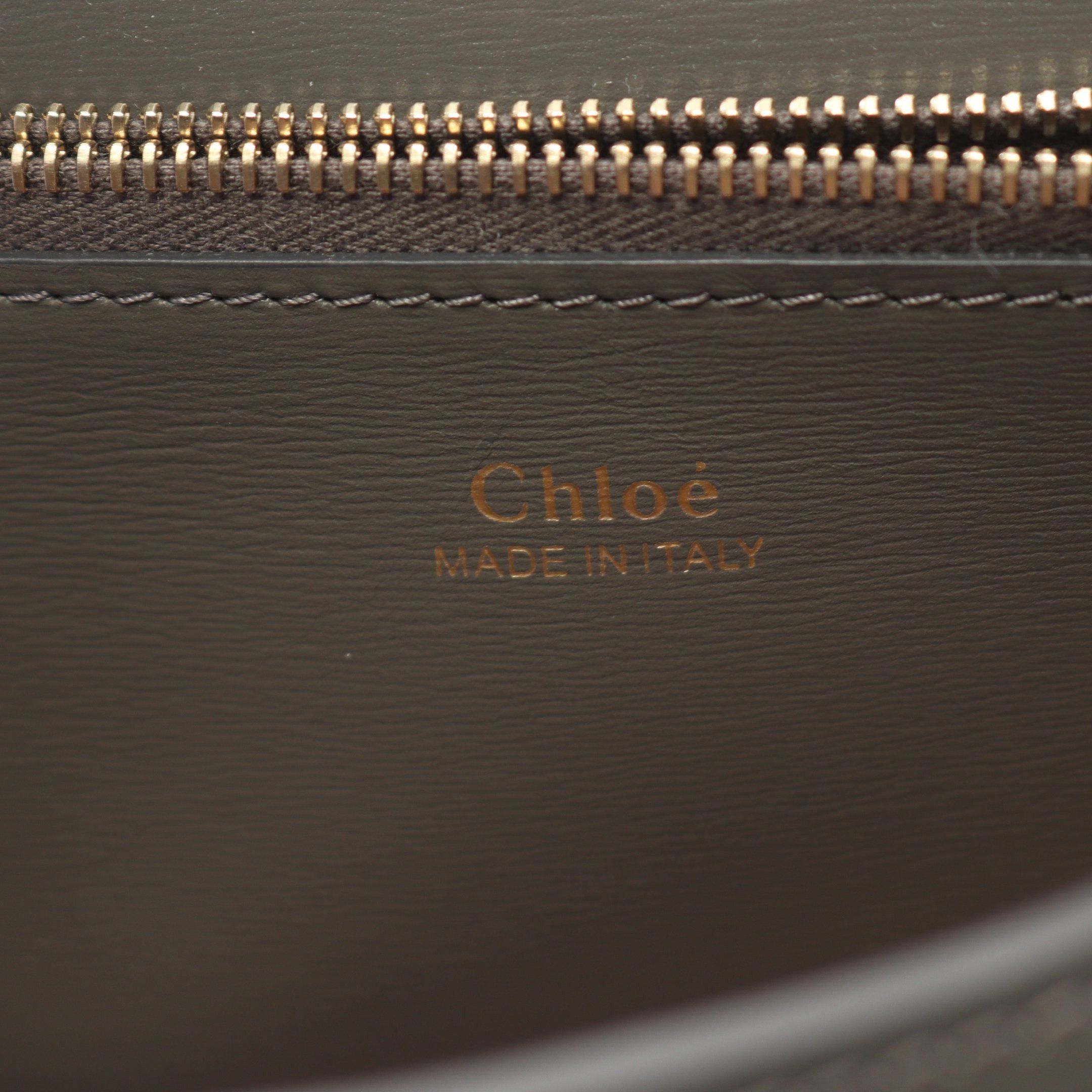 Chloe Chloe Arlene Shoulder Bag Leather Gray Size ONE SIZE - 4 Thumbnail