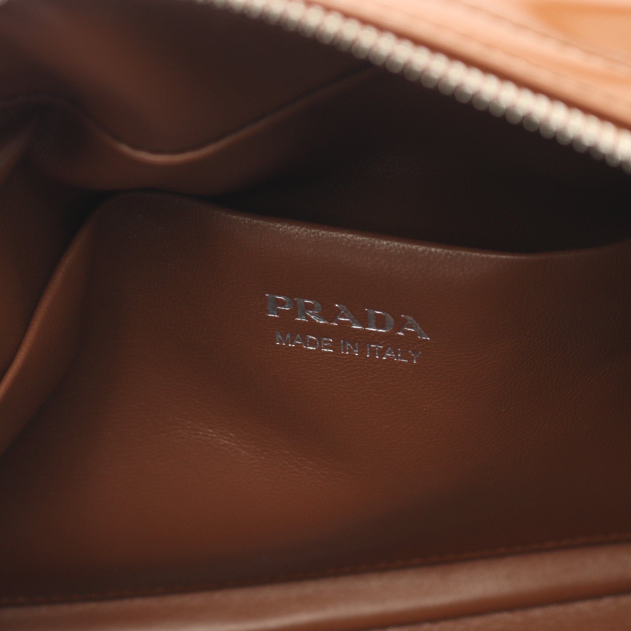 Prada Prada Spazzolato Handbag Leather Brown Size ONE SIZE - 4 Thumbnail