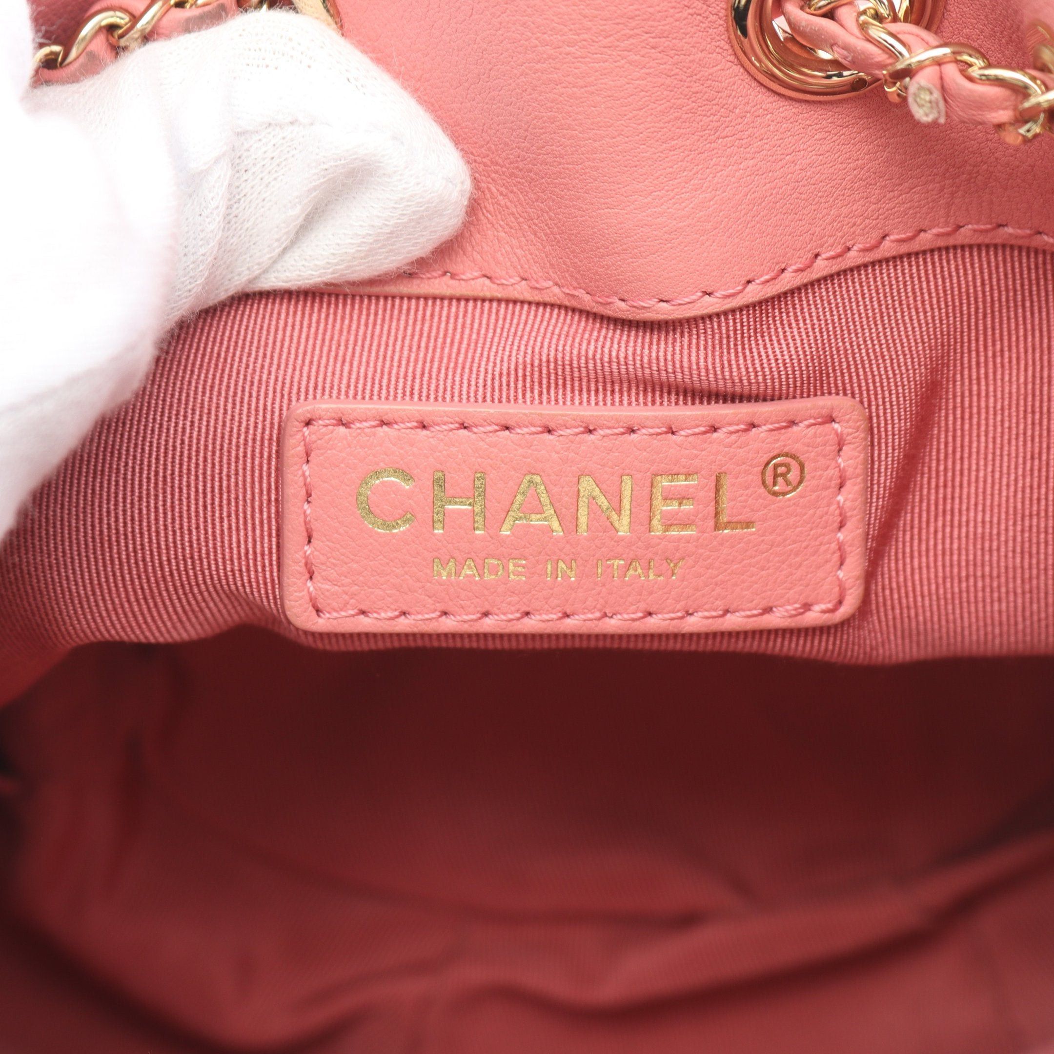 Chanel Chanel Matelasse Chain Shoulder Bag Leather Pink Gold Hardware Purse Size ONE SIZE - 4 Thumbnail