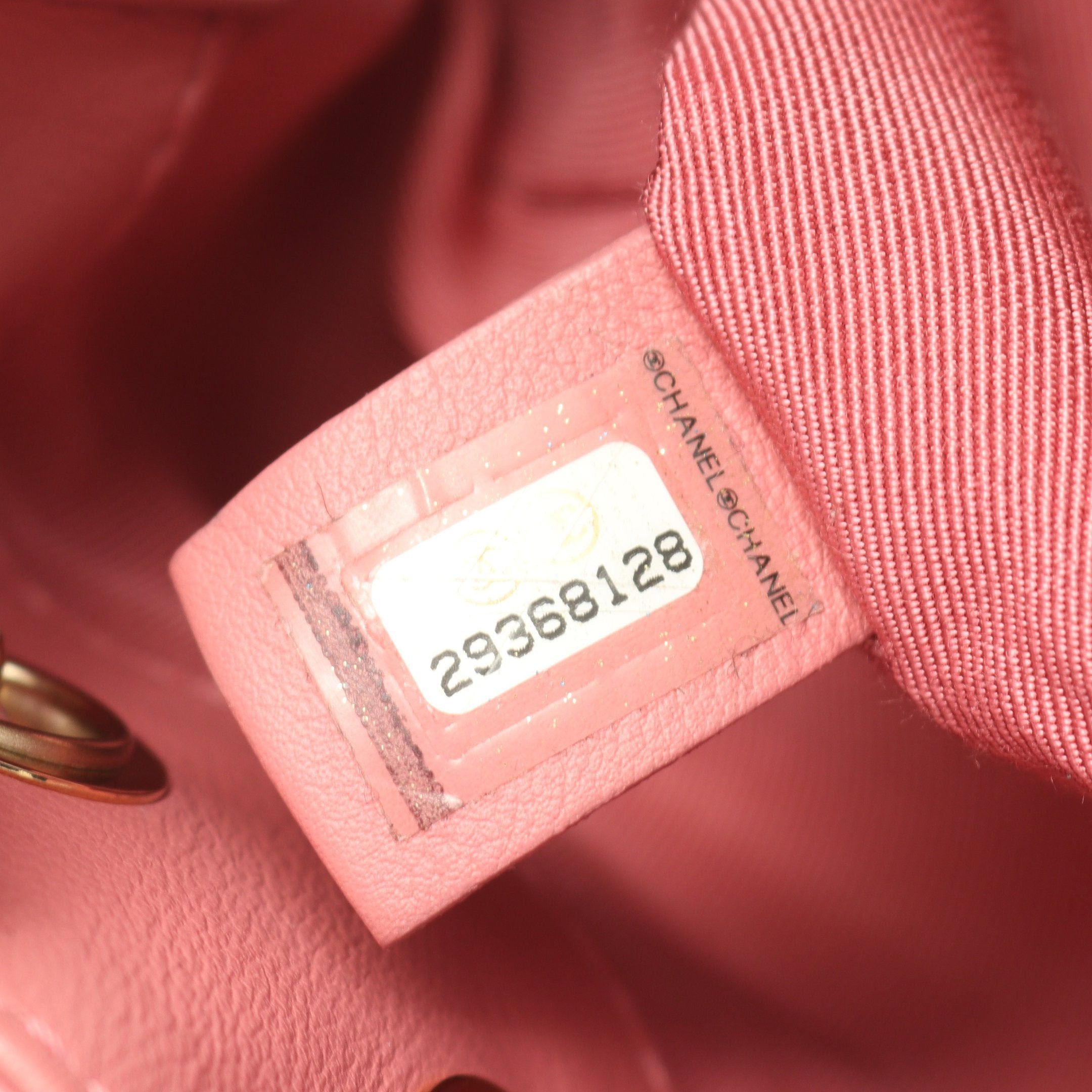 Chanel Chanel Matelasse Chain Shoulder Bag Leather Pink Gold Hardware Purse Size ONE SIZE - 5 Thumbnail