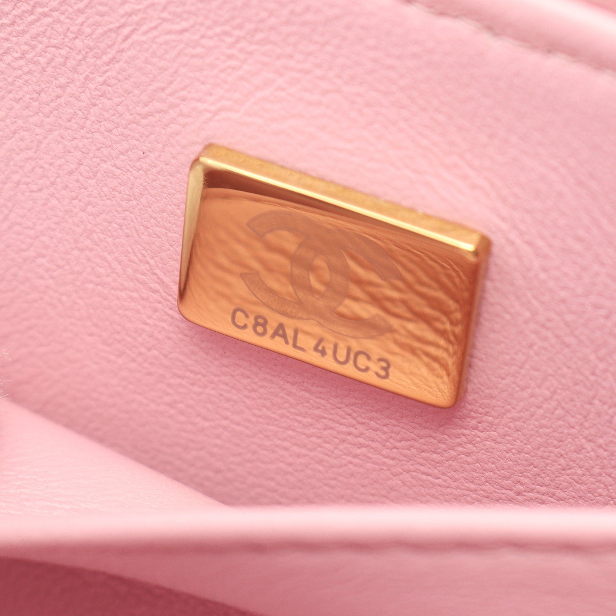 Chanel Chanel Matelasse Vanity Bag Chain Shoulder Caviar Skin Pink Gold Hardware Size ONE SIZE - 5 Thumbnail