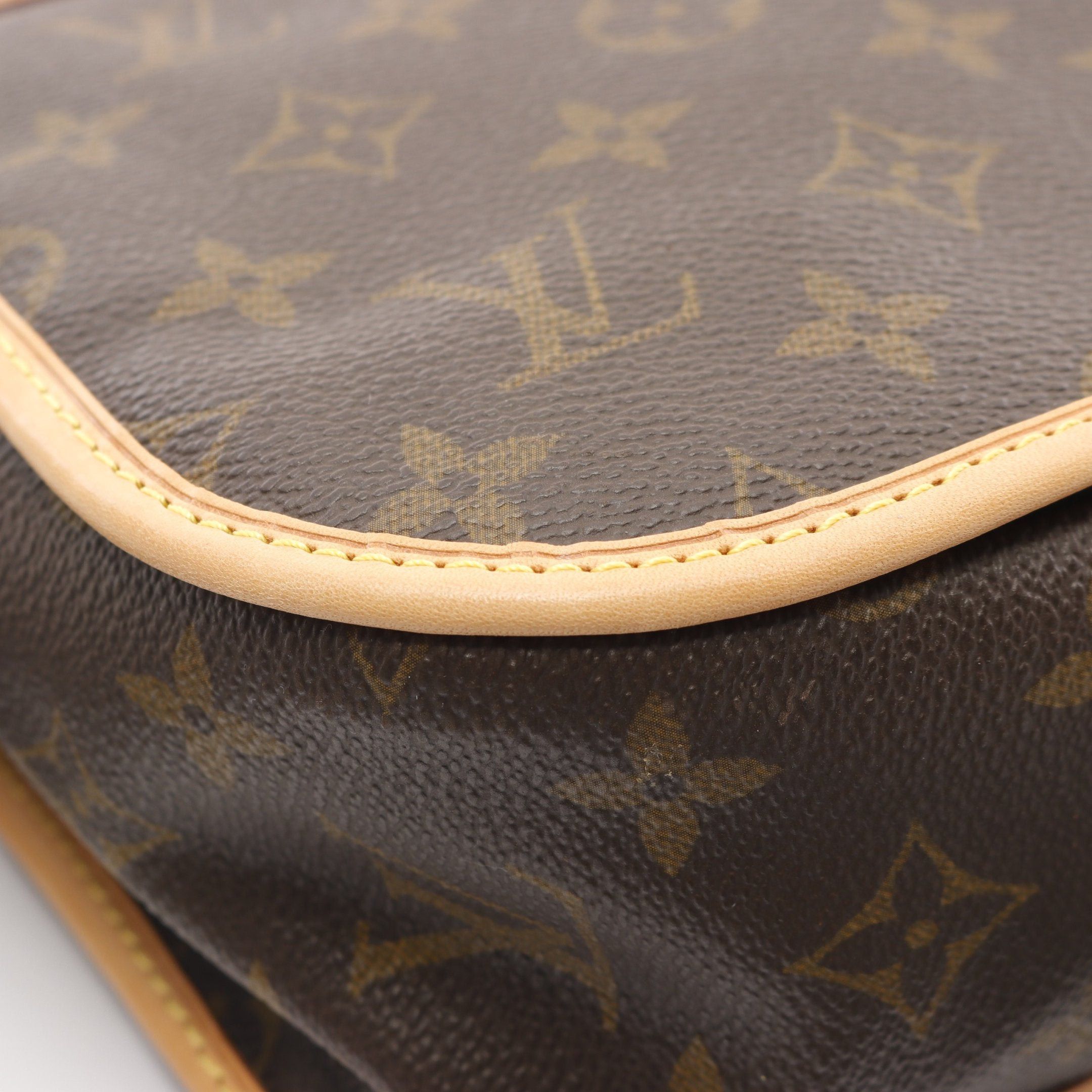 Louis Vuitton Louis Vuitton Messenger Pm Bosforo Monogram Shoulder Bag Leather Brown Size ONE SIZE - 11 Thumbnail