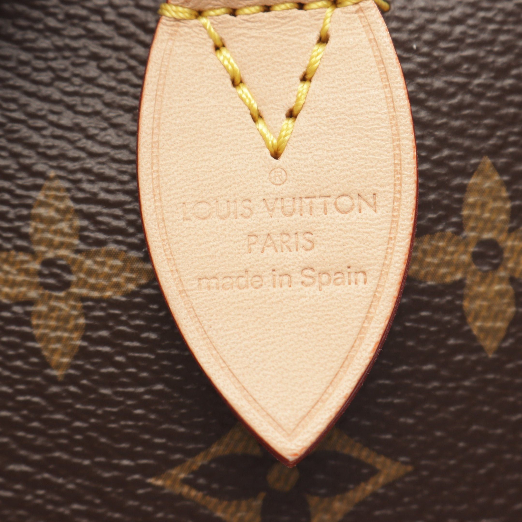 Louis Vuitton Louis Vuitton Speedy 20 Monogram Handbag Leather Brown Size ONE SIZE - 4 Thumbnail