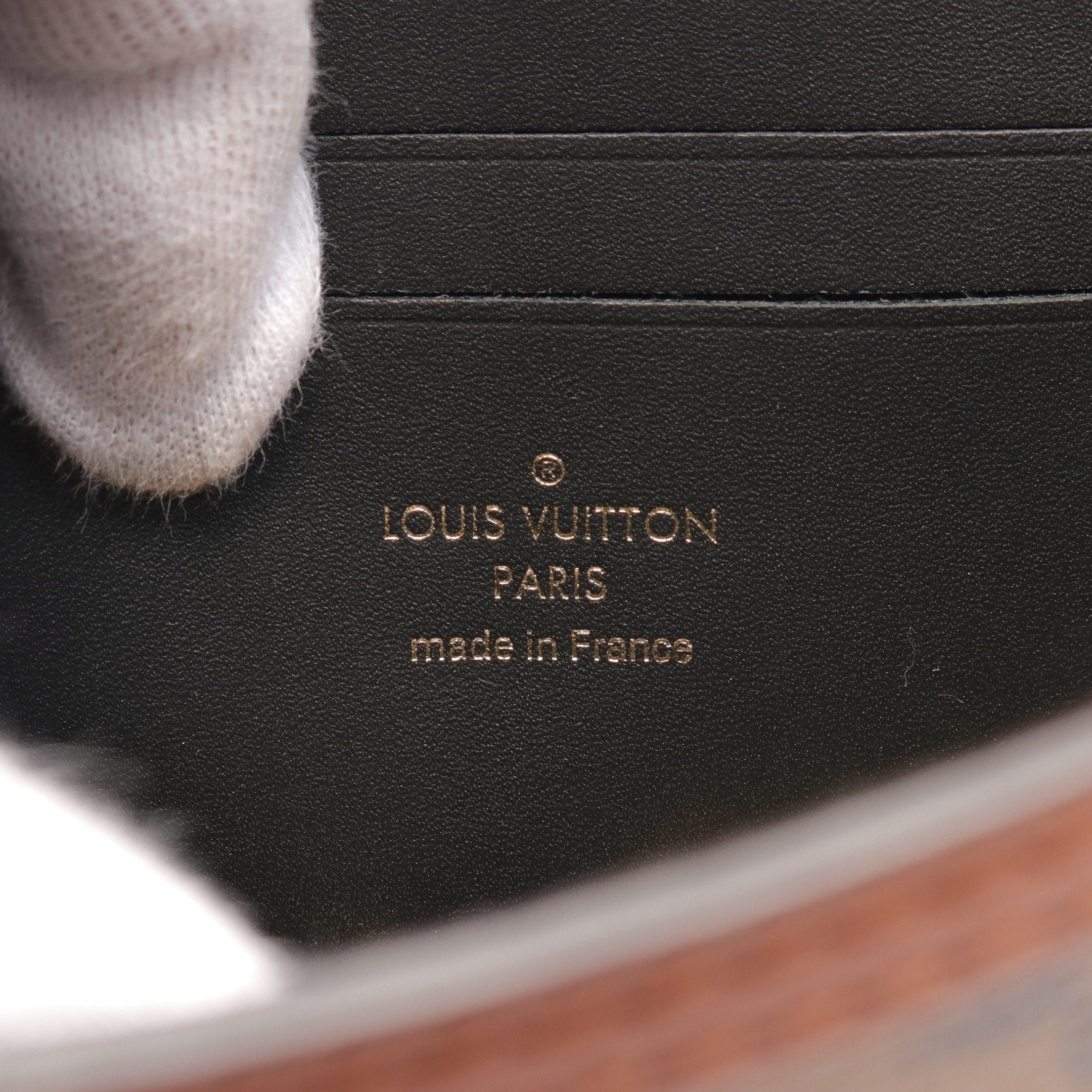 Louis Vuitton Louis Vuitton Portefeuil Dauphine Monogram Reverse Chain Wallet Leather Brown Beige Size ONE SIZE - 4 Thumbnail
