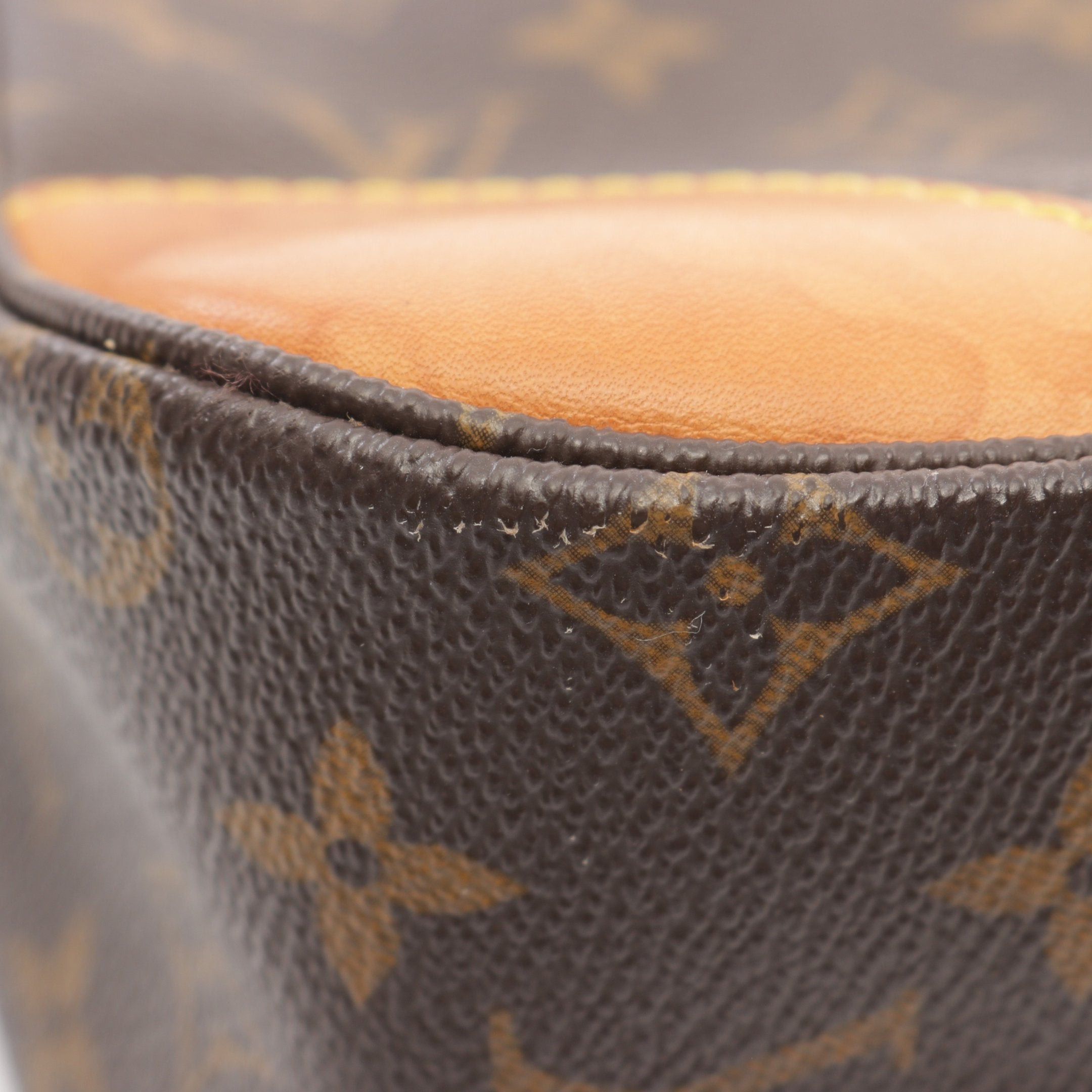 Louis Vuitton Louis Vuitton Boulogne Pm Monogram Shoulder Bag Leather Brown Size ONE SIZE - 6 Thumbnail
