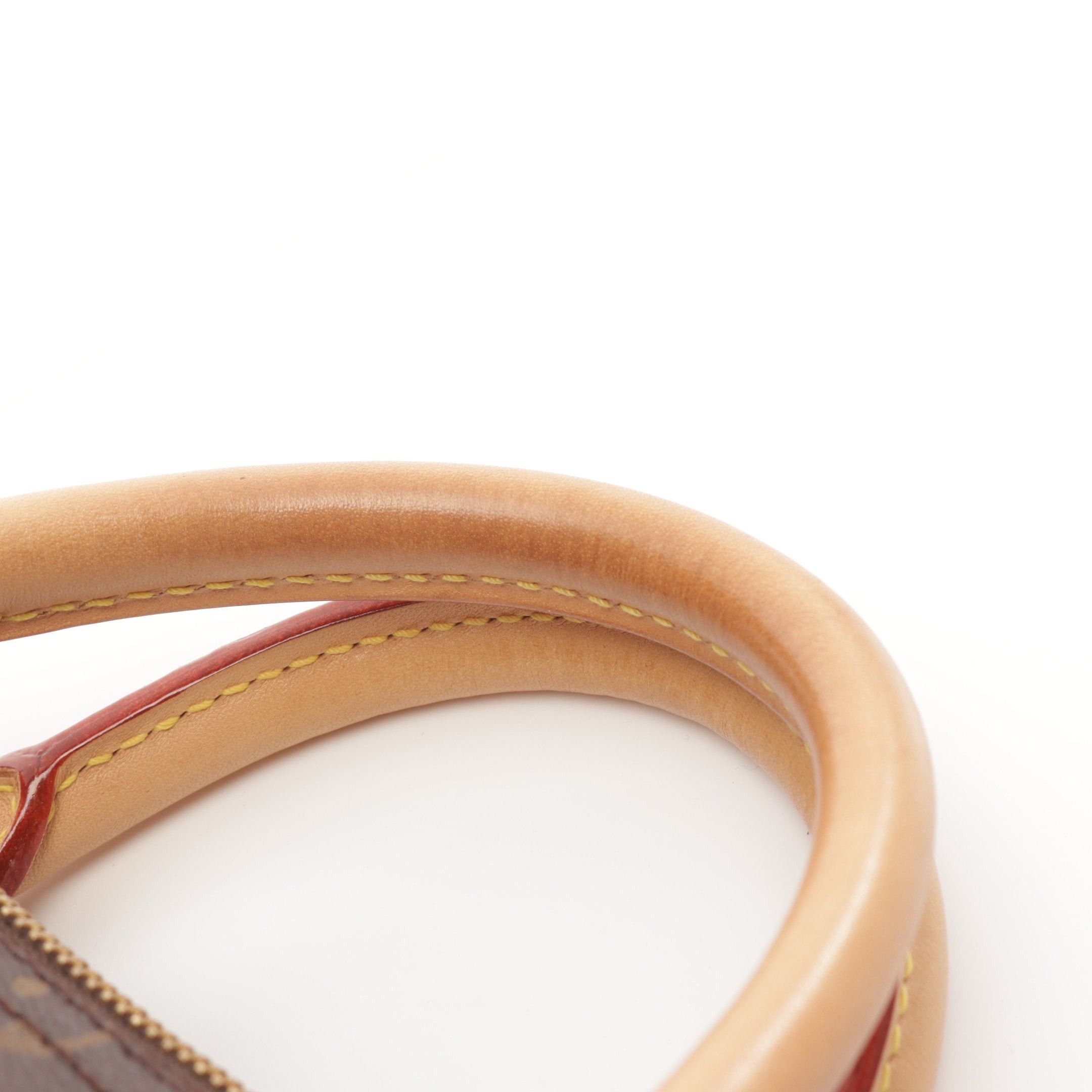 Louis Vuitton Louis Vuitton Speedy 35 Monogram Handbag Leather Brown Size ONE SIZE - 7 Thumbnail