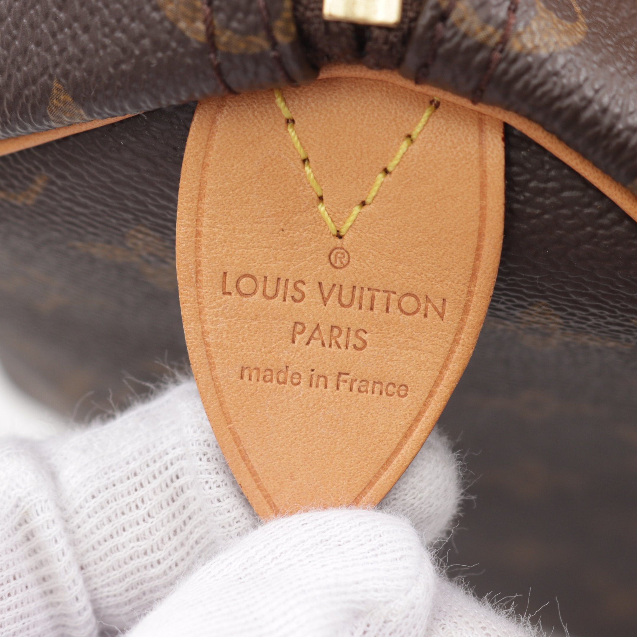 Louis Vuitton Louis Vuitton Speedy 35 Monogram Handbag Leather Brown Size ONE SIZE - 4 Thumbnail