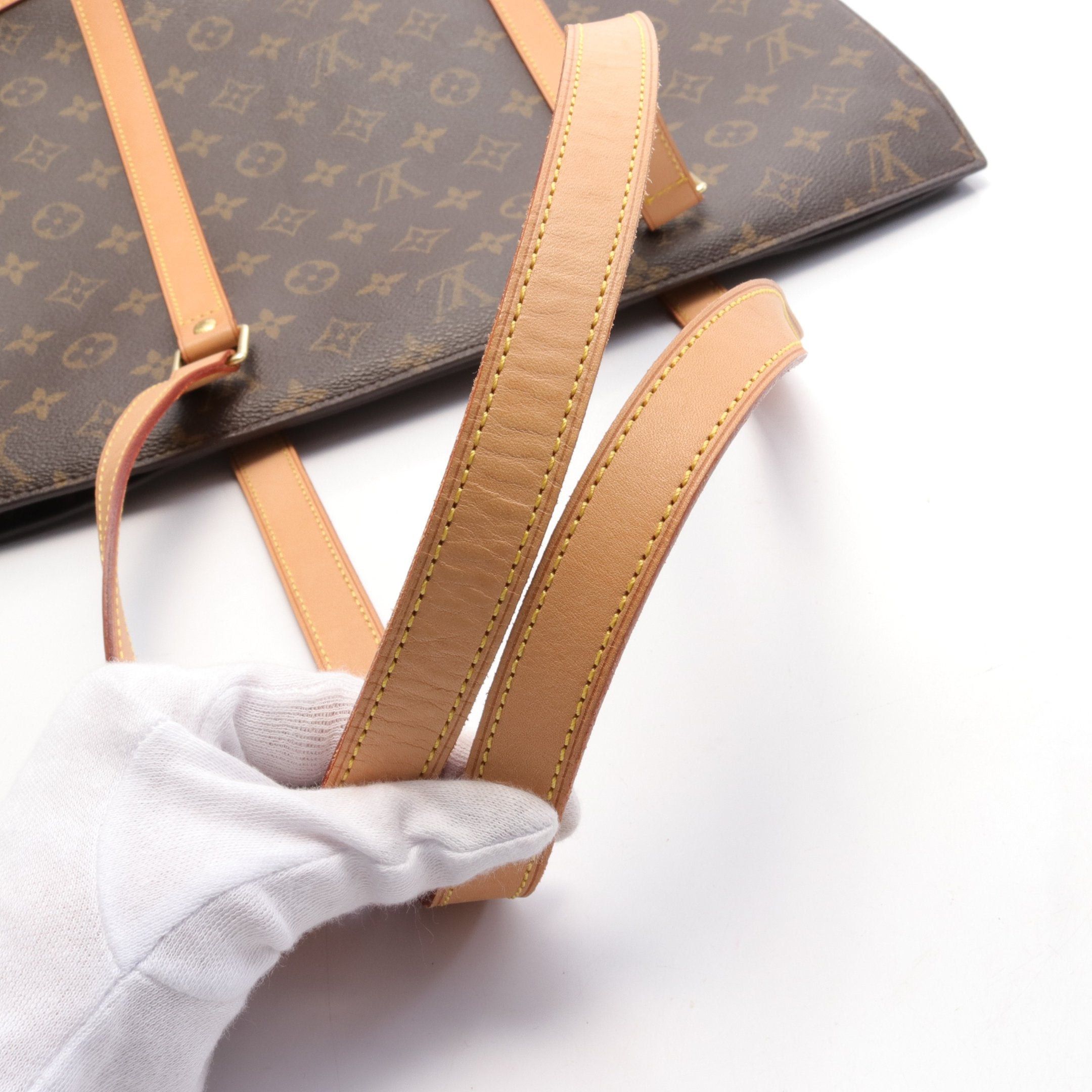 Louis Vuitton Louis Vuitton Babylon Monogram Shoulder Bag Leather Brown Size ONE SIZE - 6 Thumbnail
