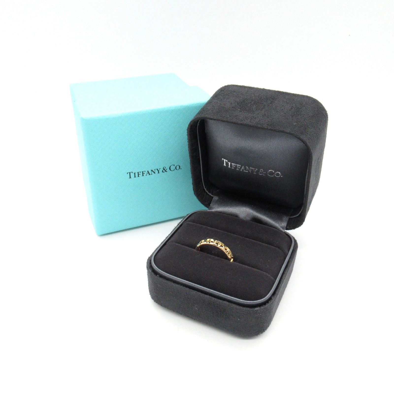 Tiffany & Co. Tiffany Co T True Narrow Ring K18Pg (Pink Gold) Gold Size ONE SIZE - 5 Thumbnail