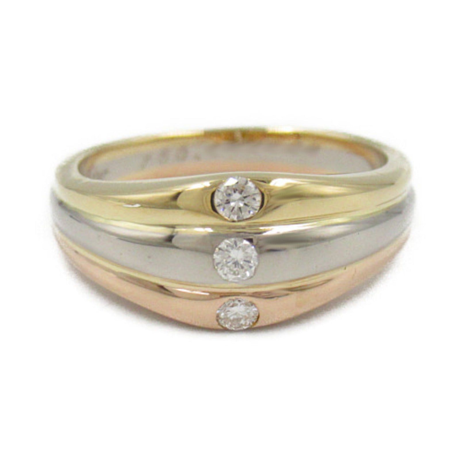 Cartier Cartier Diamond Ring K18 (Yellow Gold) K18Wg (White K18Pg (Pink Gold)/Diamond Clear Size ONE SIZE - 2 Thumbnail