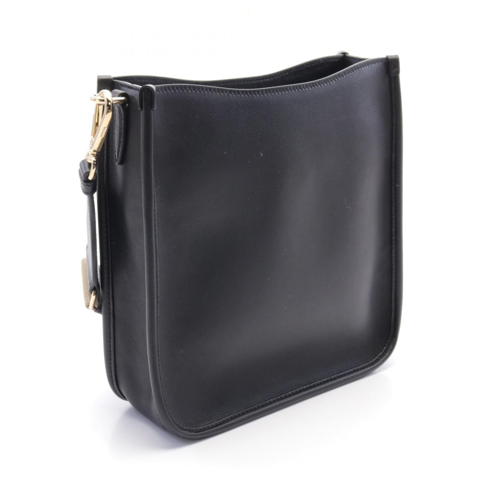 Prada Prada Shoulder Bag Leather Black Size ONE SIZE - 2 Thumbnail