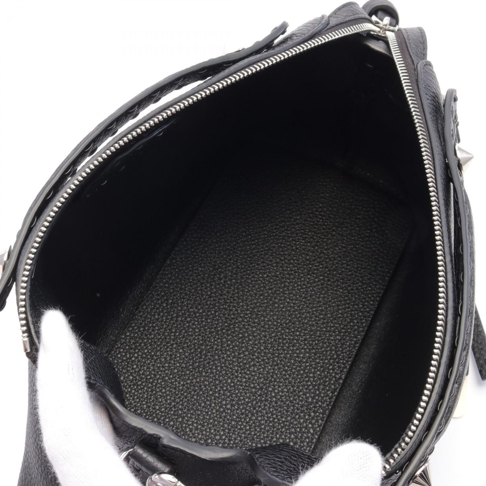 Fendi Fendi By The Way Selleria Medium Handbag Leather Black Size ONE SIZE - 3 Thumbnail
