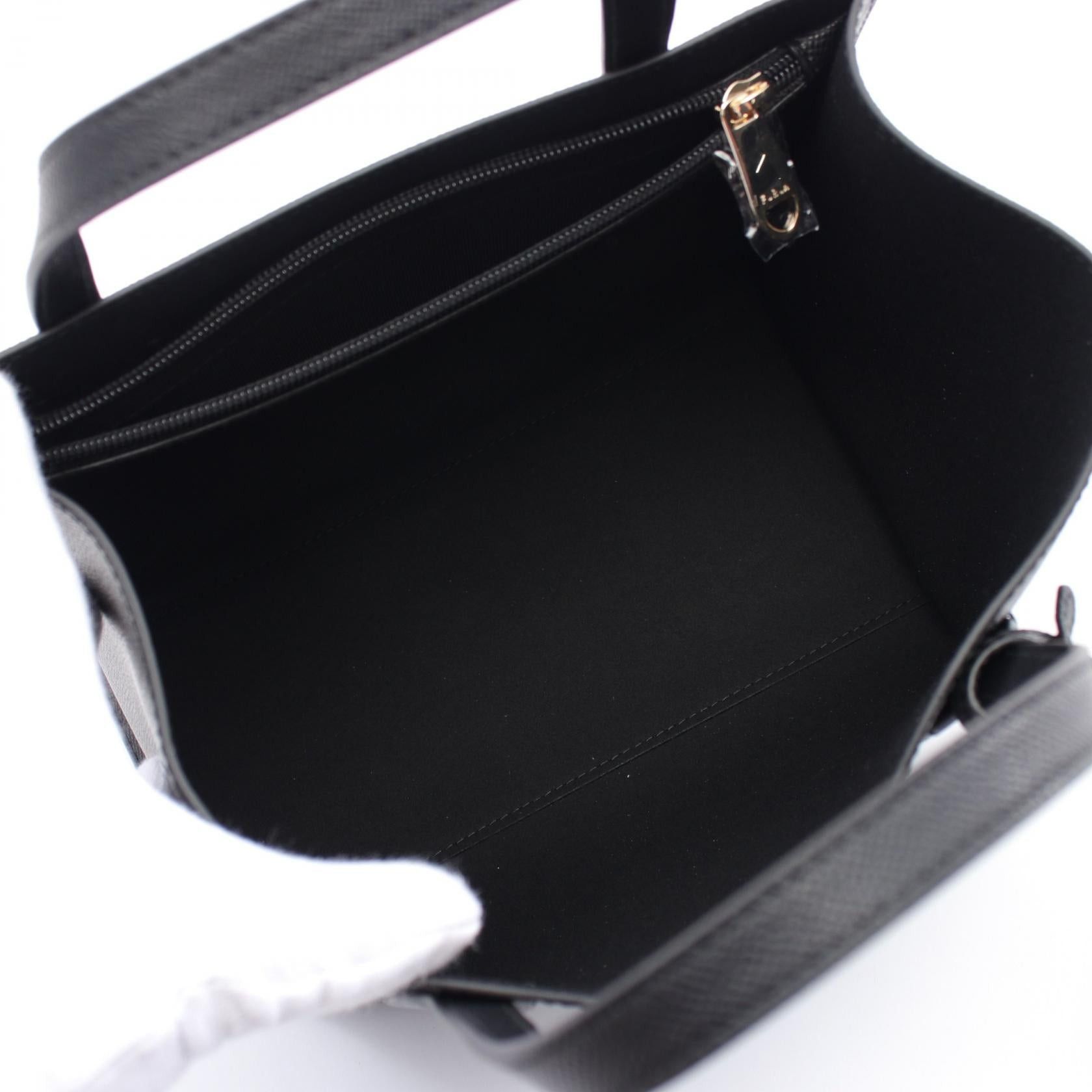 Furla Furla Classic Handbag Tote Bag Leather Black Size ONE SIZE - 3 Thumbnail